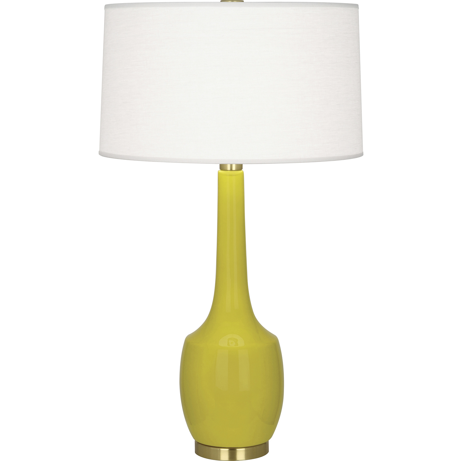 Delilah 34.31 inch 150 watt Citron Table Lamp Portable Light