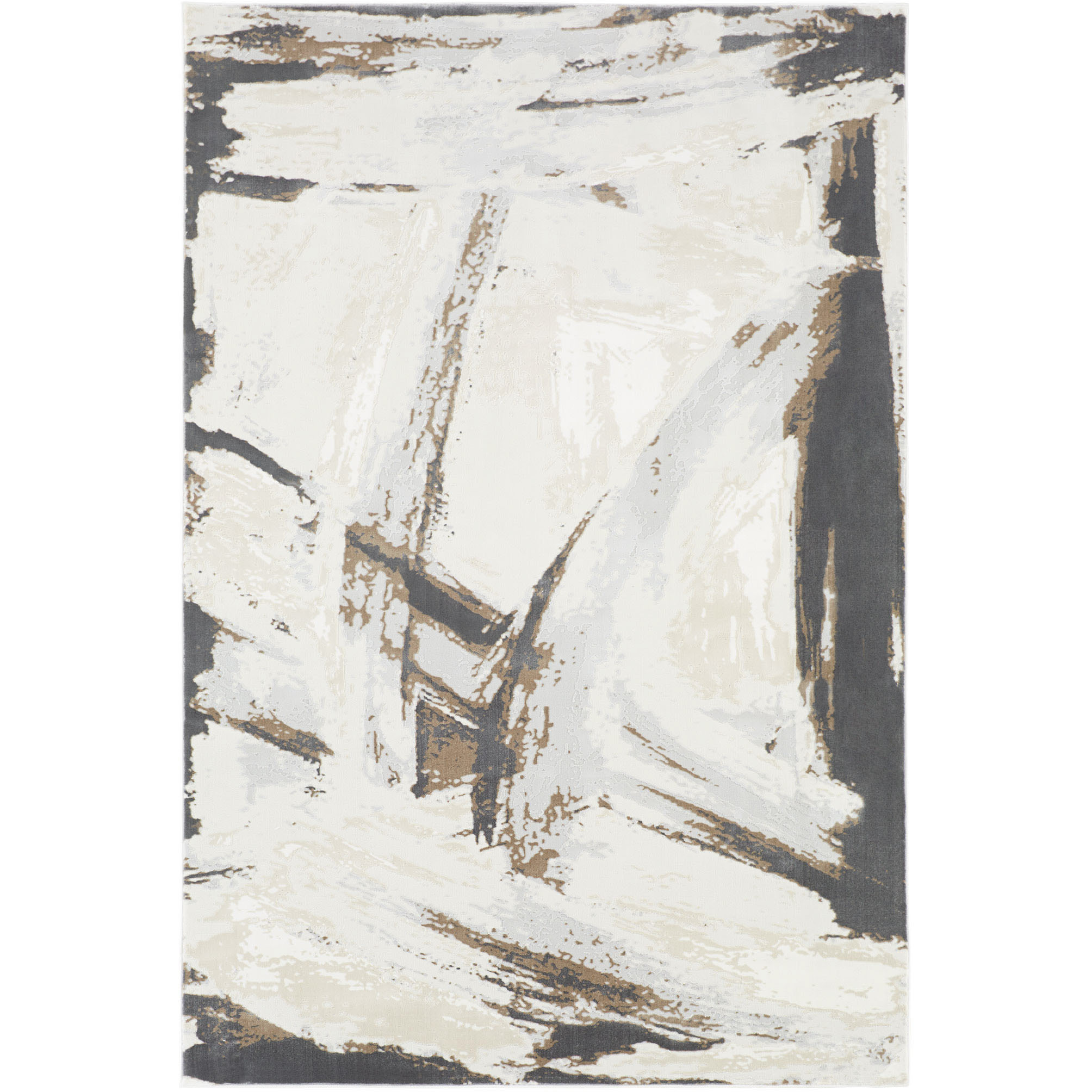 Veleka Earth Tones Rug in 8 Round