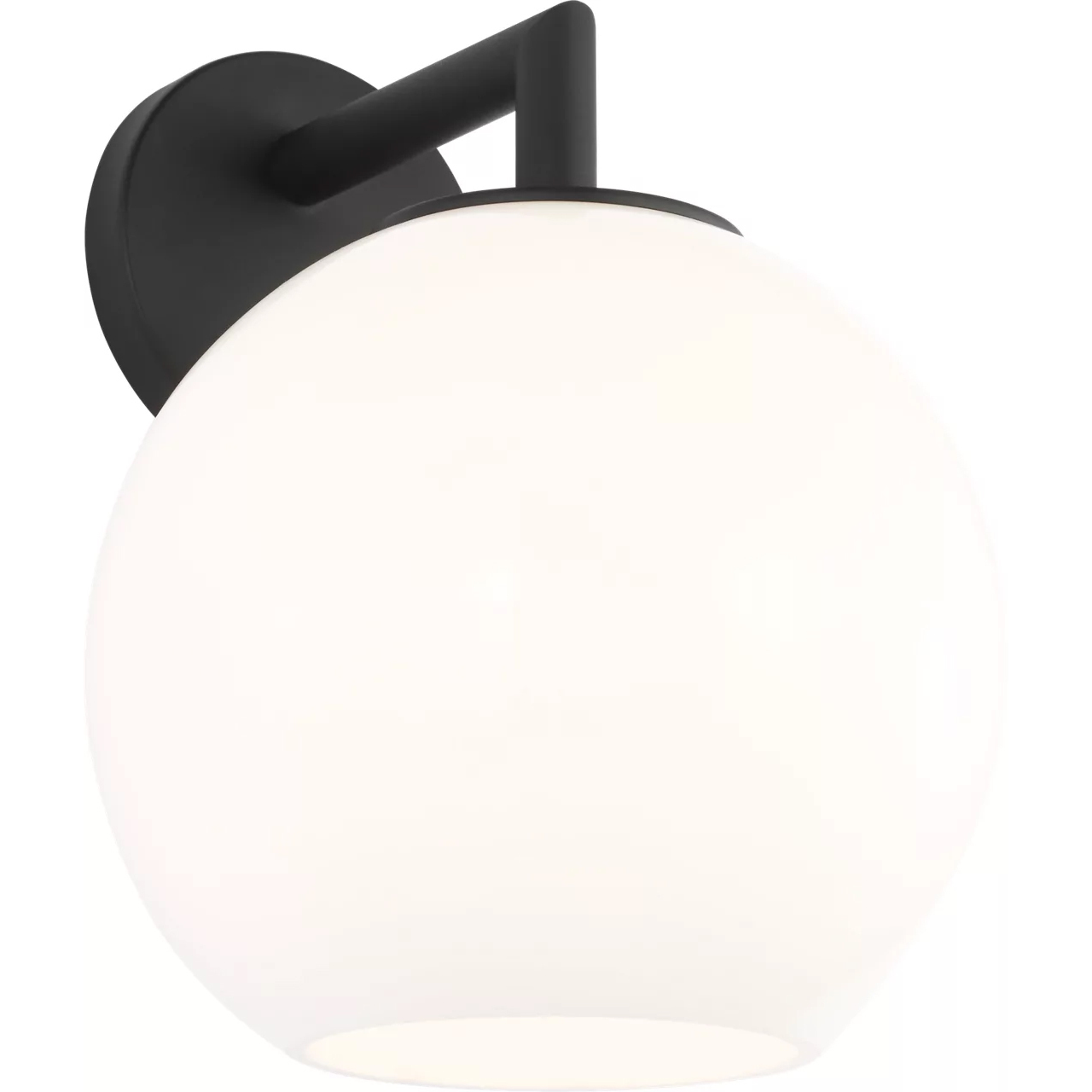Toca 1 Light 12 inch Textured Black Outdoor Wall Lantern, Medium