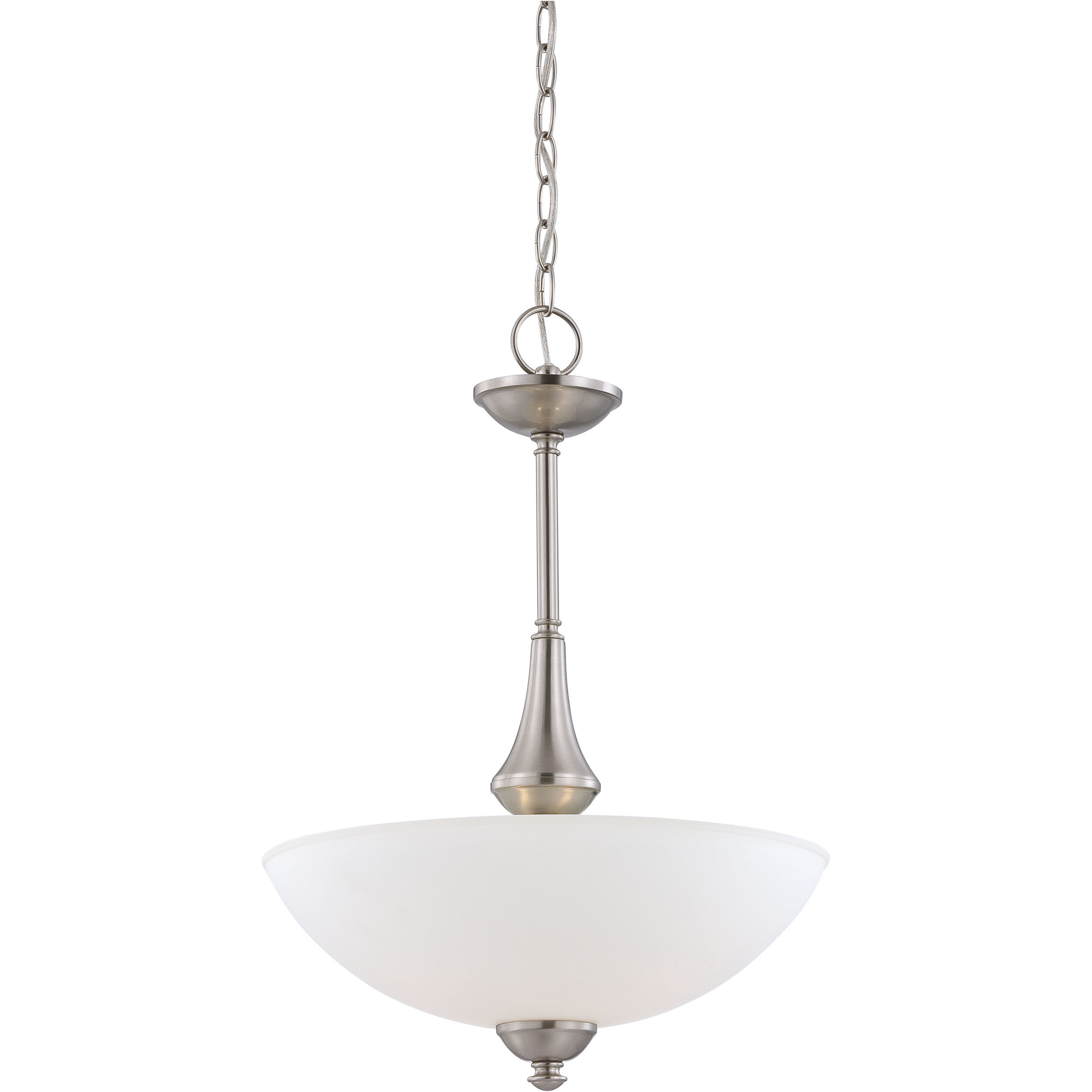 Patton 3 Light 16 inch Brushed Nickel Pendant Ceiling Light