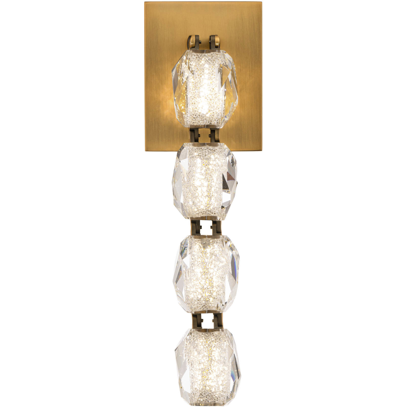 Forever Seduction LED 3.75 inch Aged Brass ADA Wall Sconce Wall Light