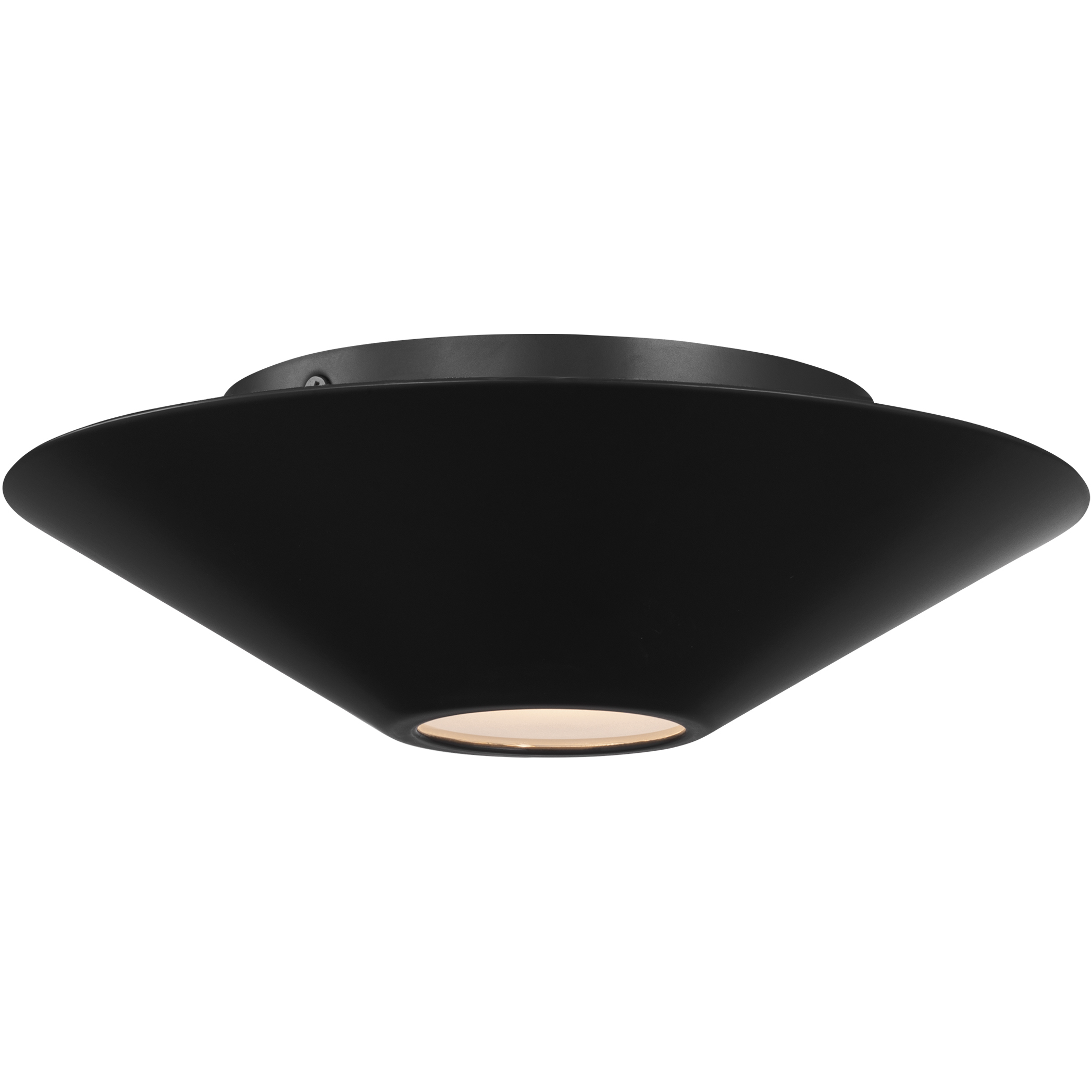 Kelly by Kelly Wearstler Echo LED 8.38 inch Midnight Black Flush Mount and Sconce Ceiling Light