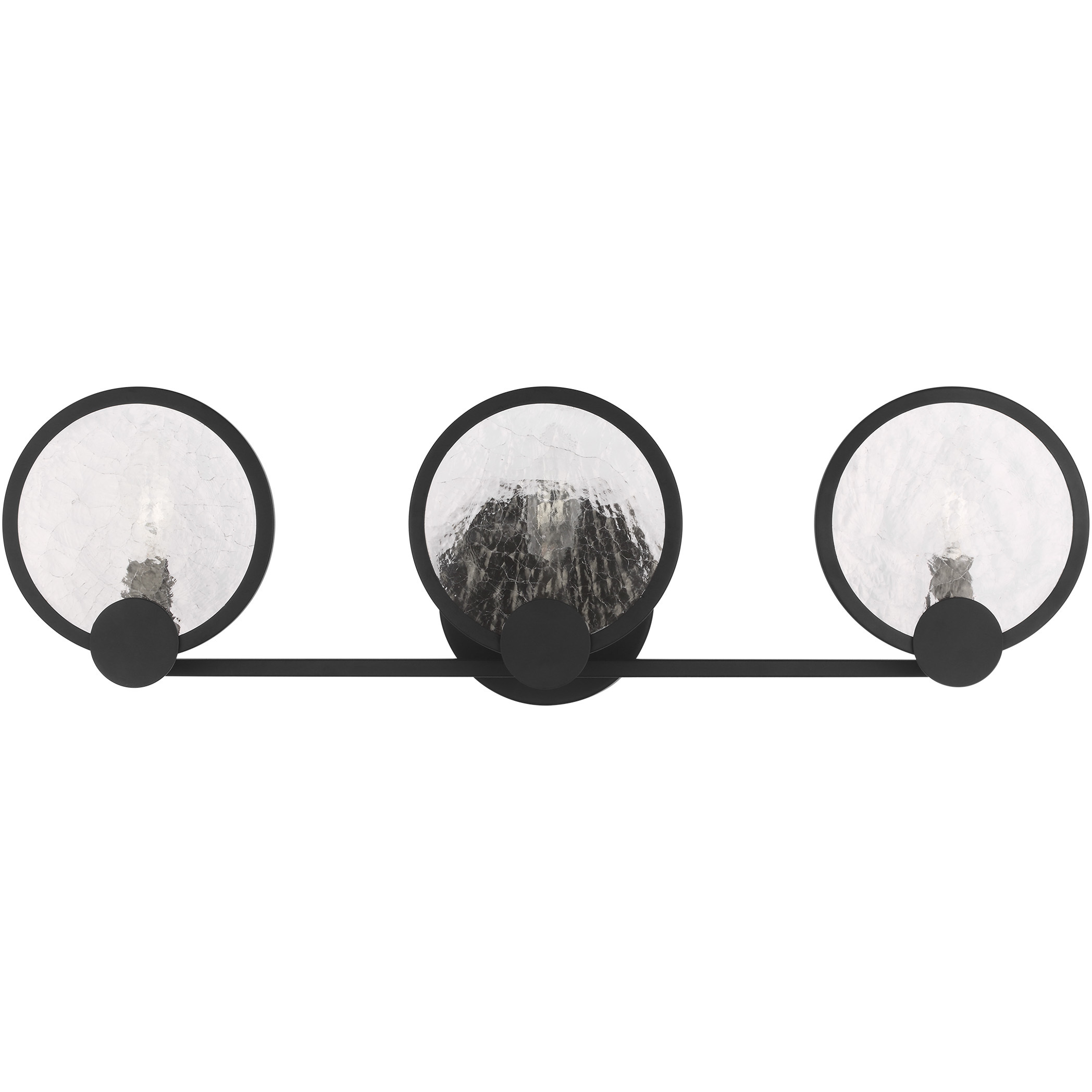 Cooper 3 Light 24 inch Midnight Black Wall Bath Fixture Wall Light