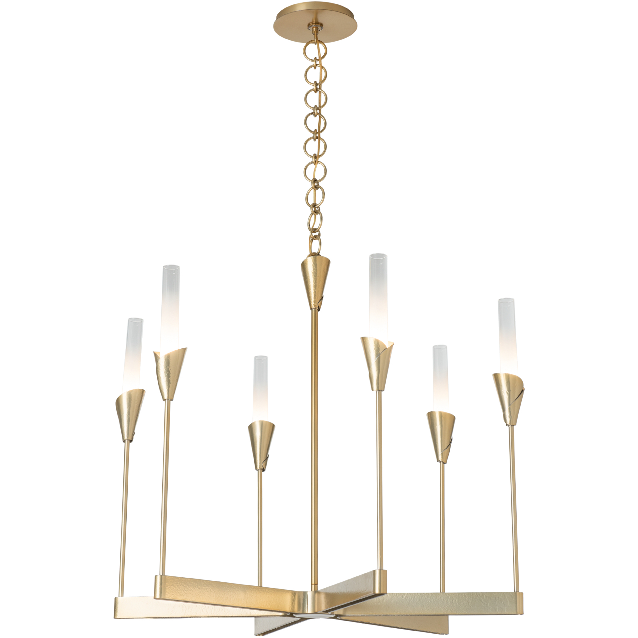 Lilium 6 Light 30.3 inch Ink Chandelier Ceiling Light