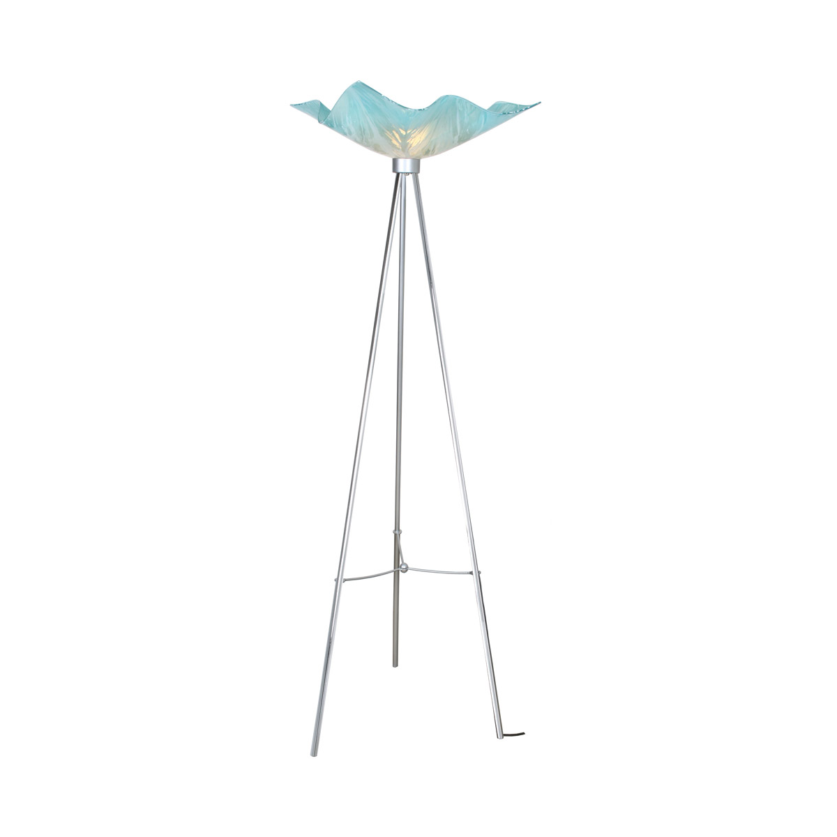 Nautica 72 inch 150 watt Chrome Torchiere Floor Lamp Portable Light, The Way