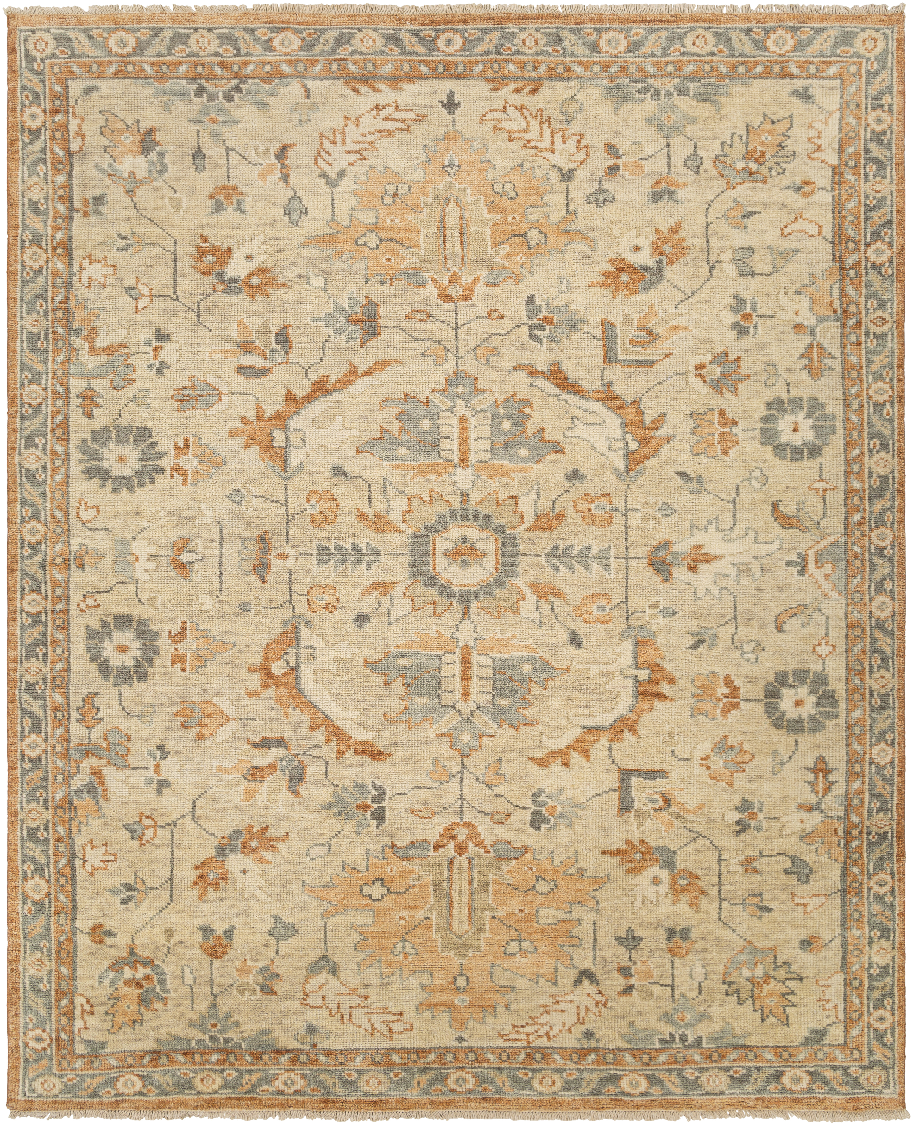 Biscayne 120 X 96 inch Burnt Orange Rug, Rectangle