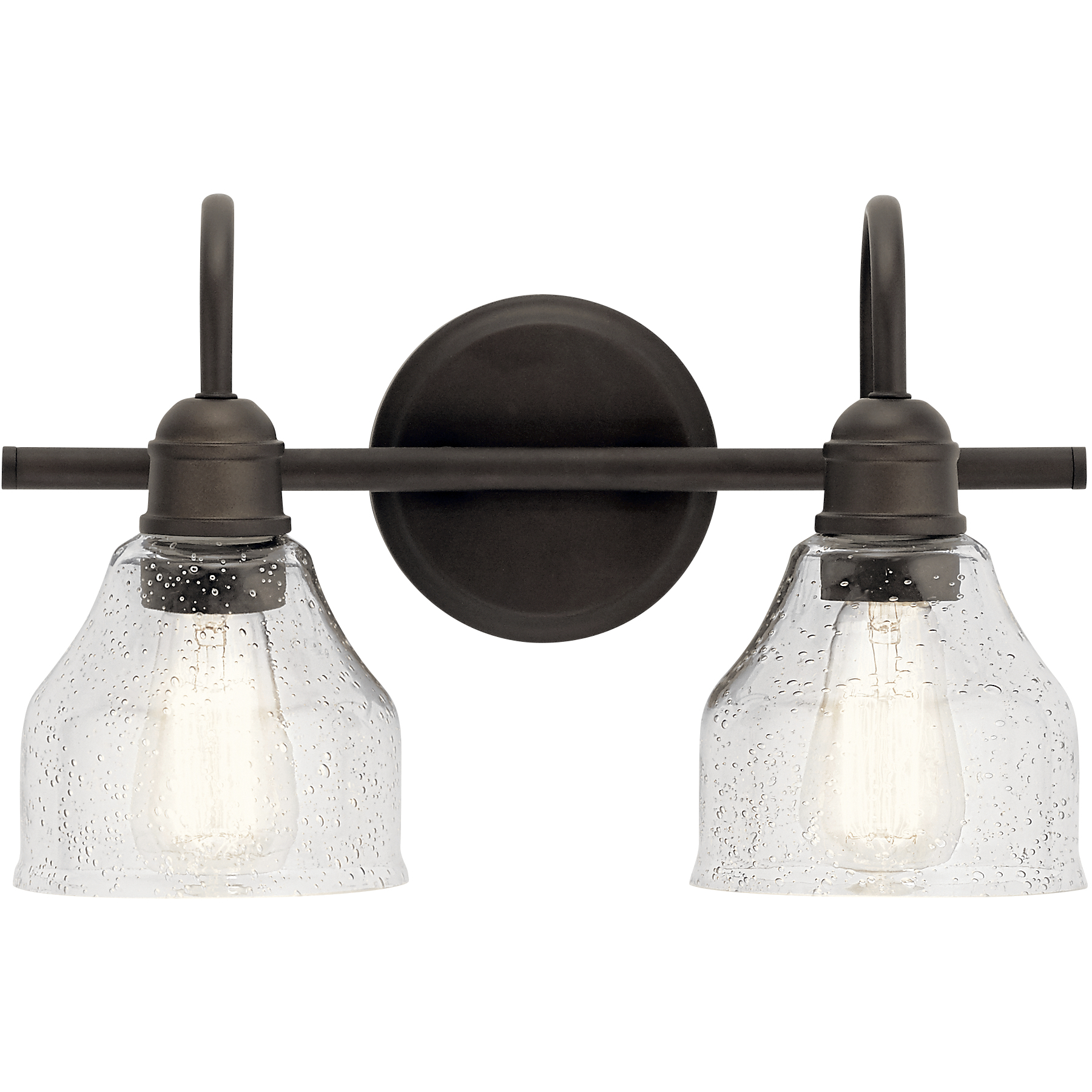 Avery 2 Light 15 inch Olde Bronze Wall Mt Bath 2 Arm Wall Light
