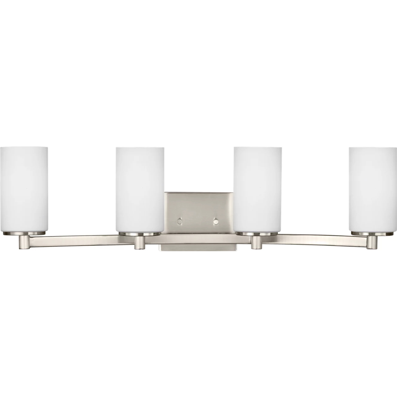 Hettinger 4 Light 29 inch Brushed Nickel Bath Vanity Wall Sconce Wall Light
