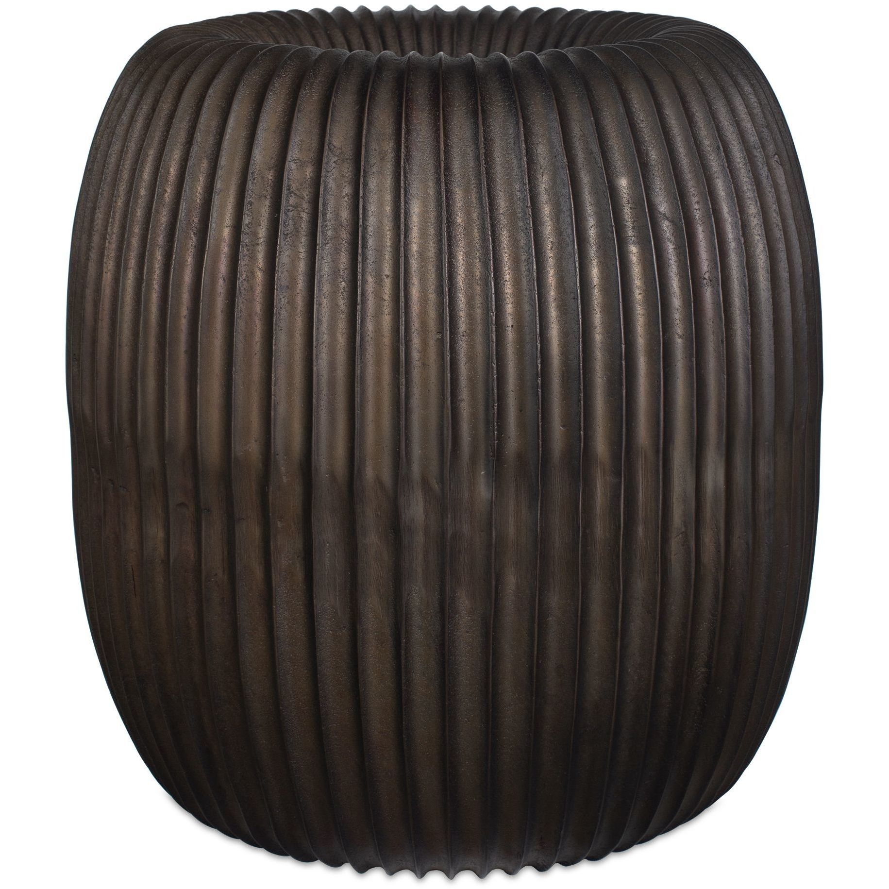 Vector Ridge Dark Weathered Tone Indoor Outdoor Planter