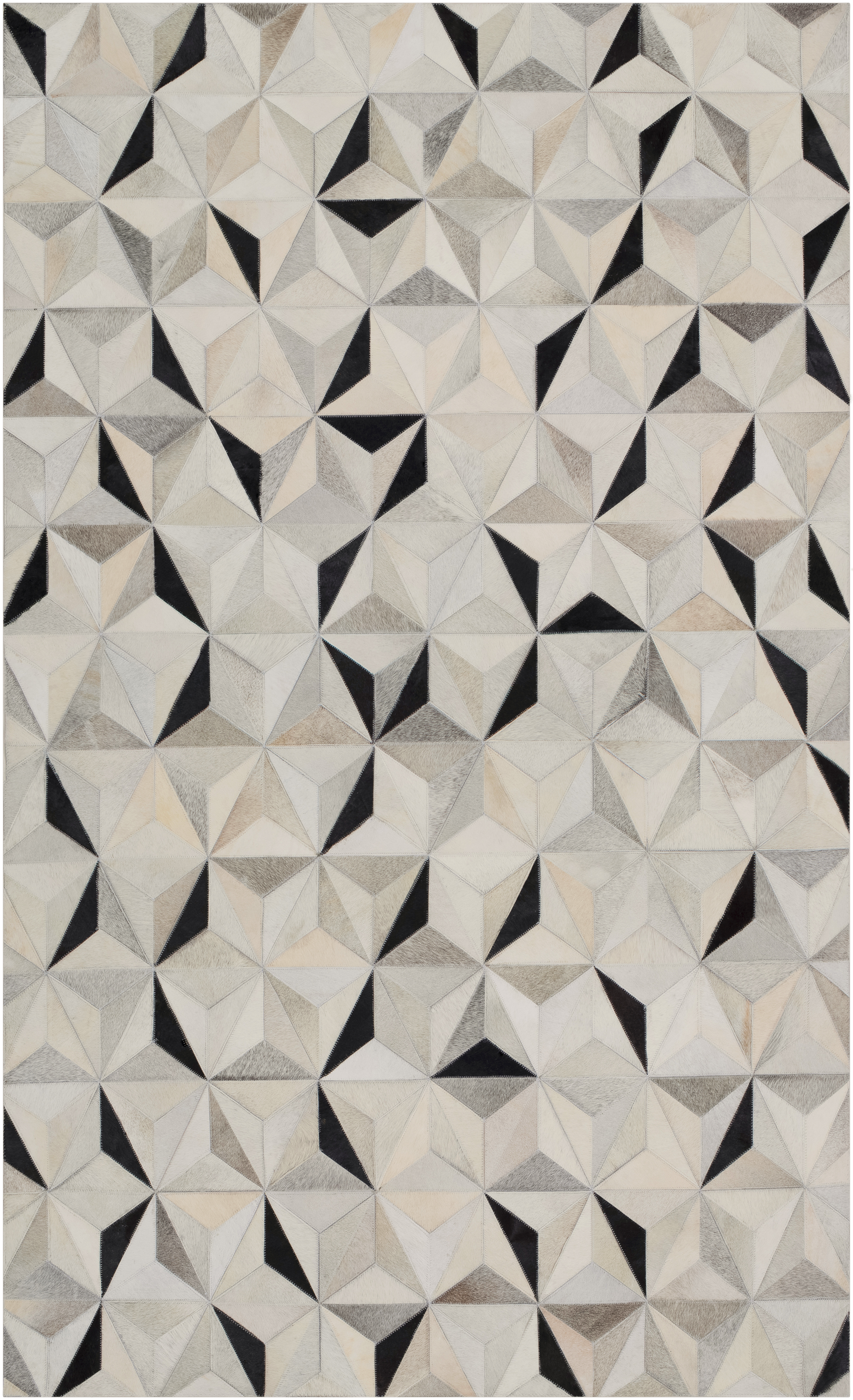 Trail 108 X 72 inch Charcoal Rug in 6 X 9, Rectangle