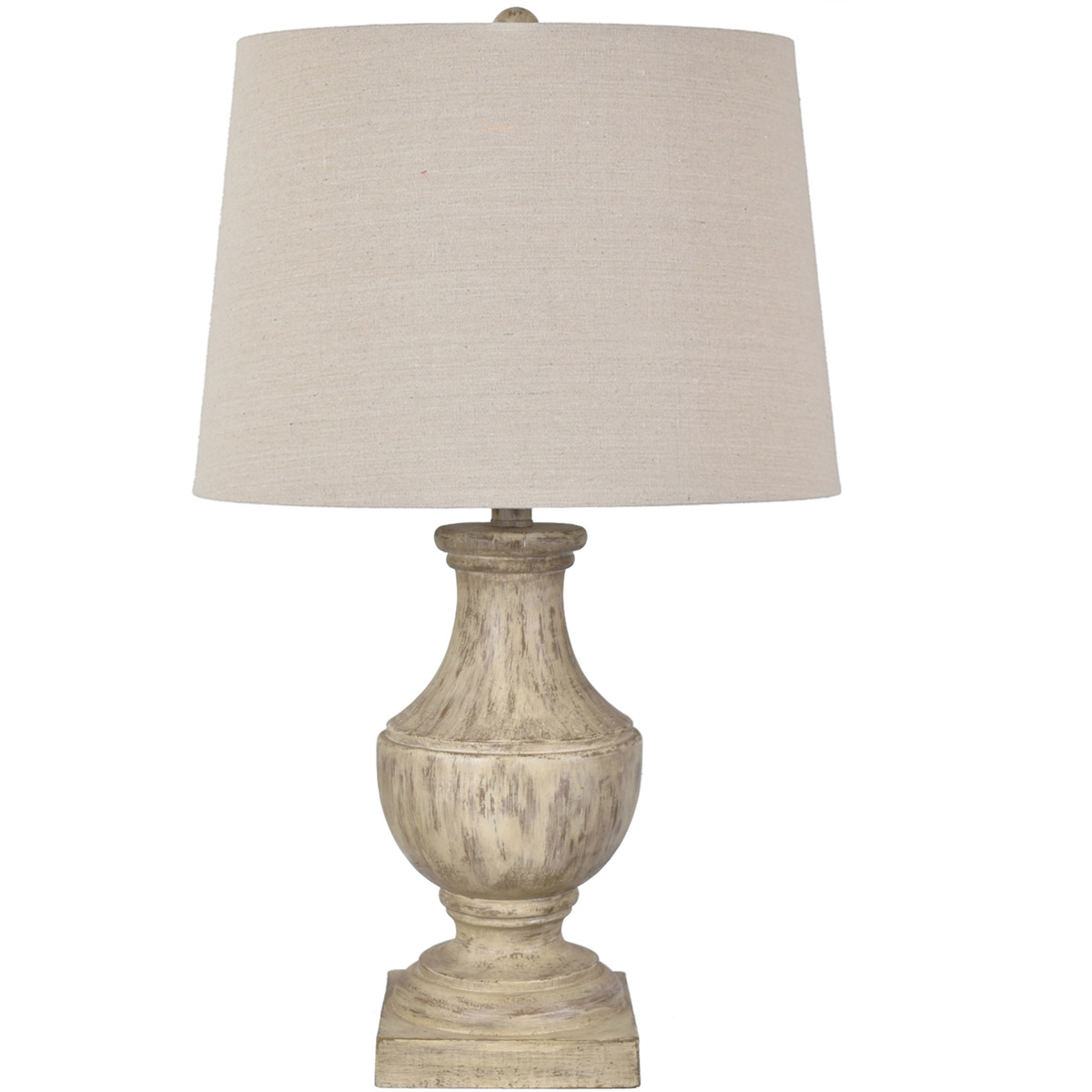 Amelia 26.5 inch 100 watt Brown Table Lamp Portable Light