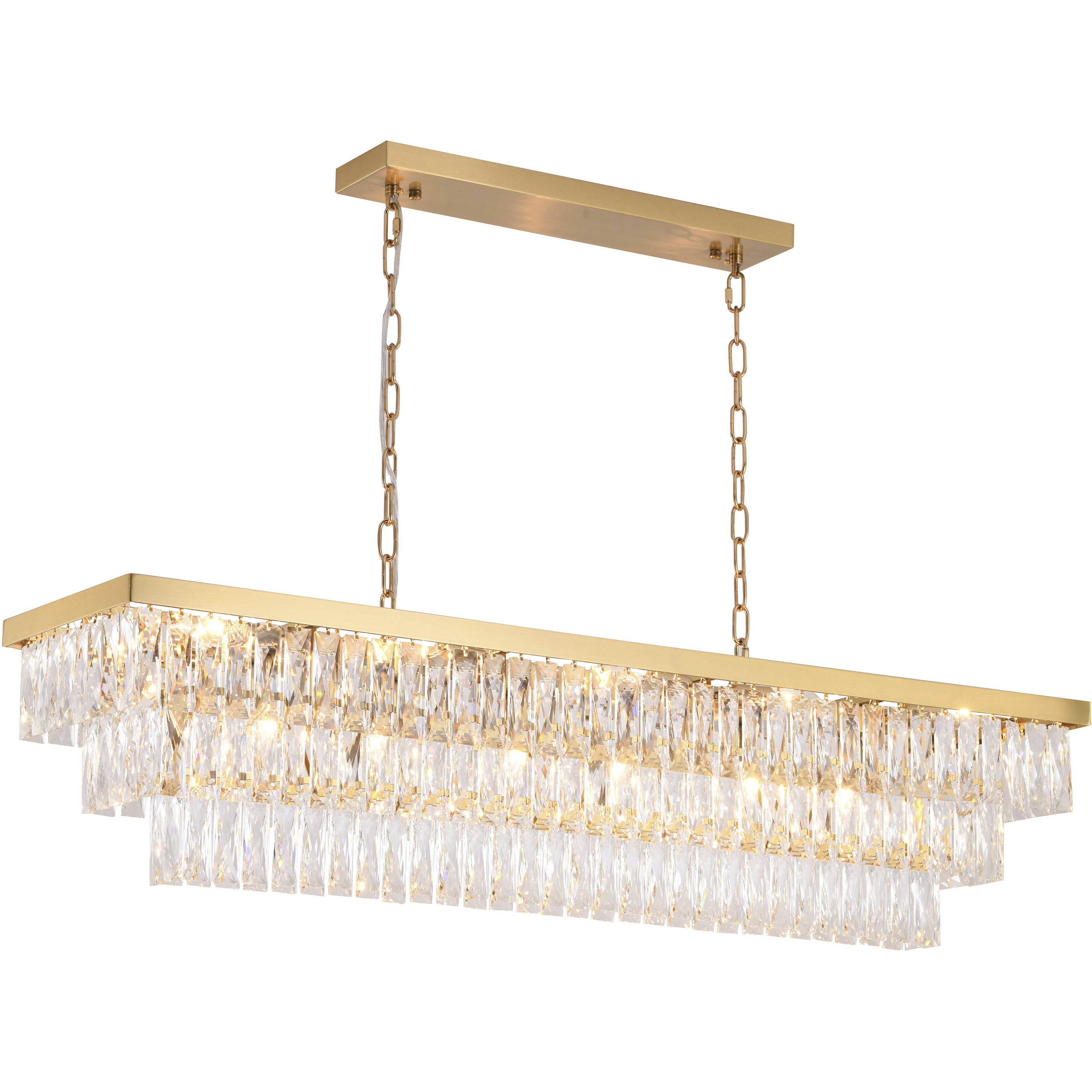 Canada 16 Light 12 inch Gold Chandelier Ceiling Light