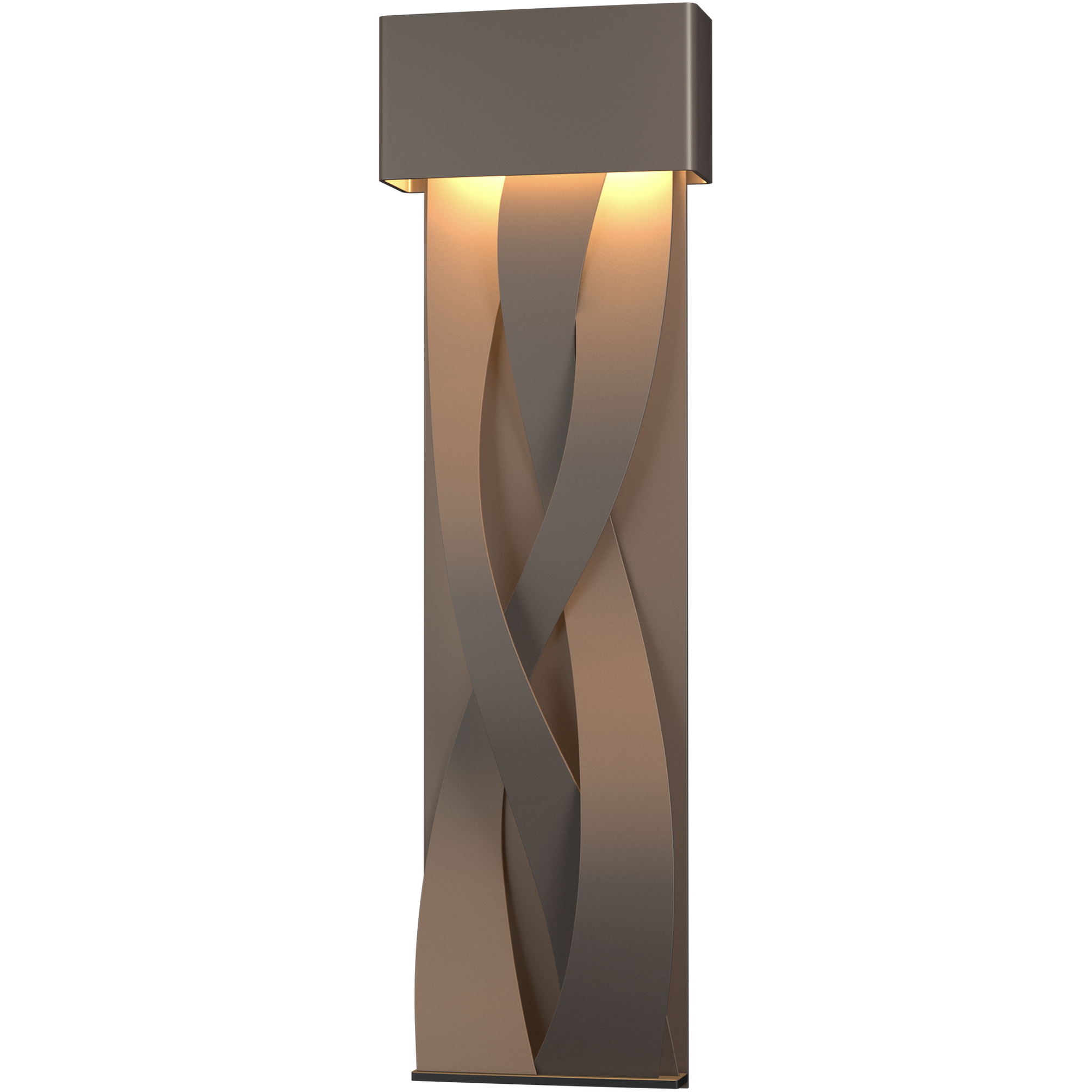 Tress LED 31.8 inch Coastal Dark Smoke Outdoor Sconce, Large
