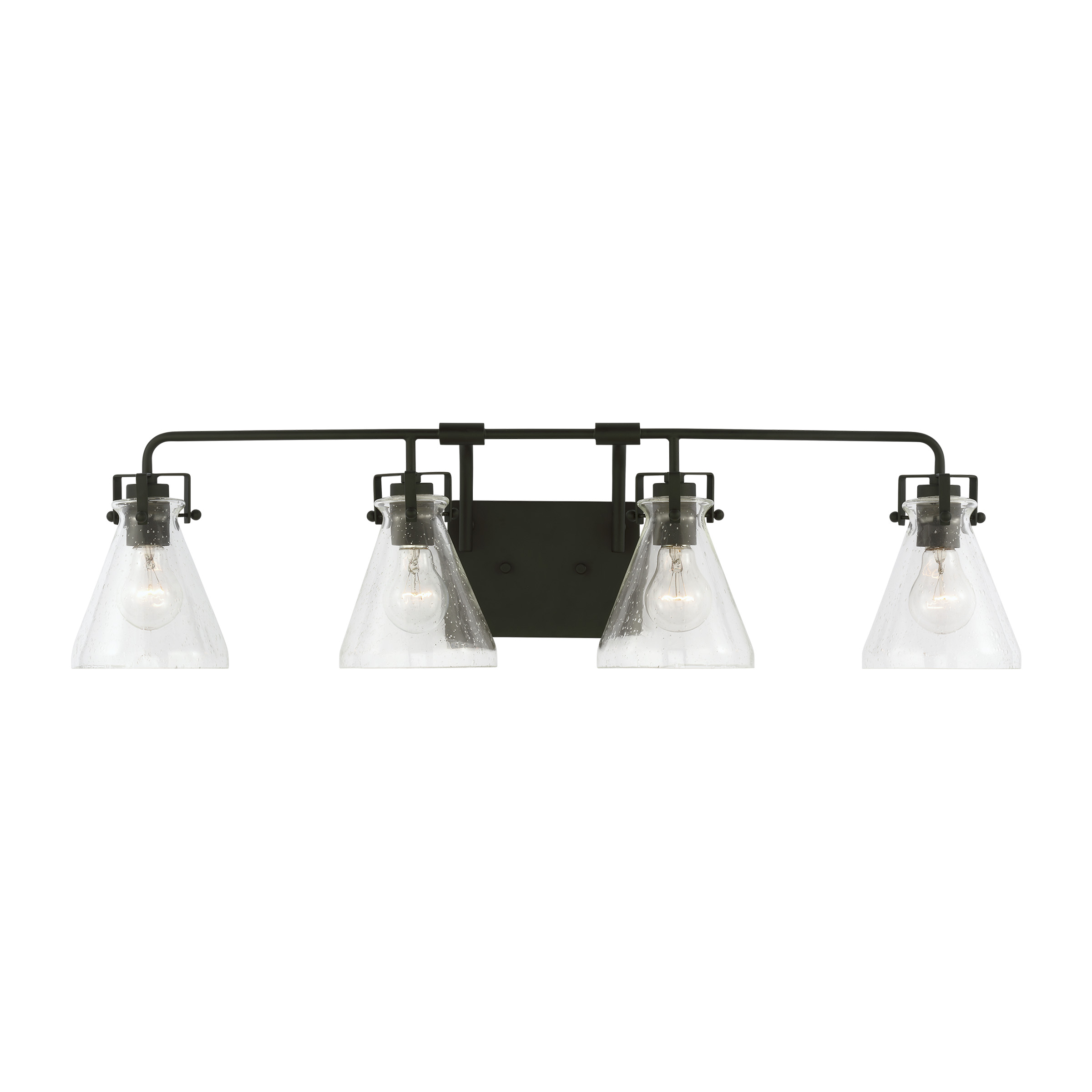 Jaden 4 Light 33.25 inch Midnight Black Bath Vanity Wall Sconce Wall Light
