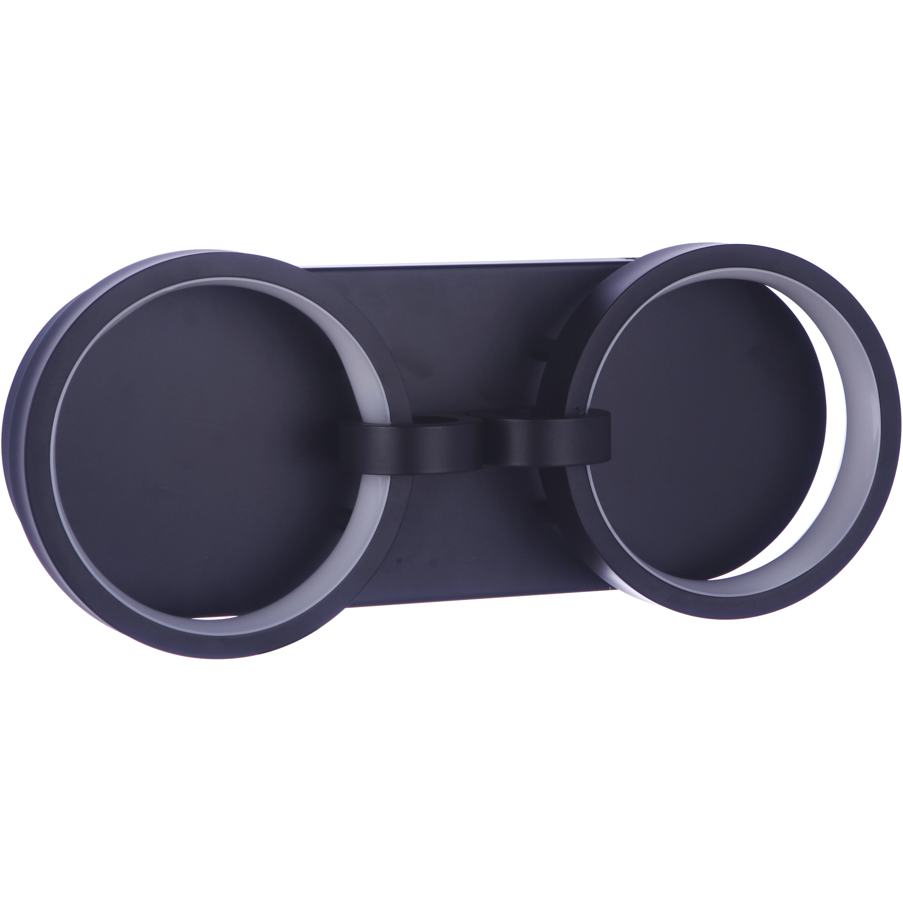 Context LED 15.38 inch Flat Black Vanity Light Wall Light