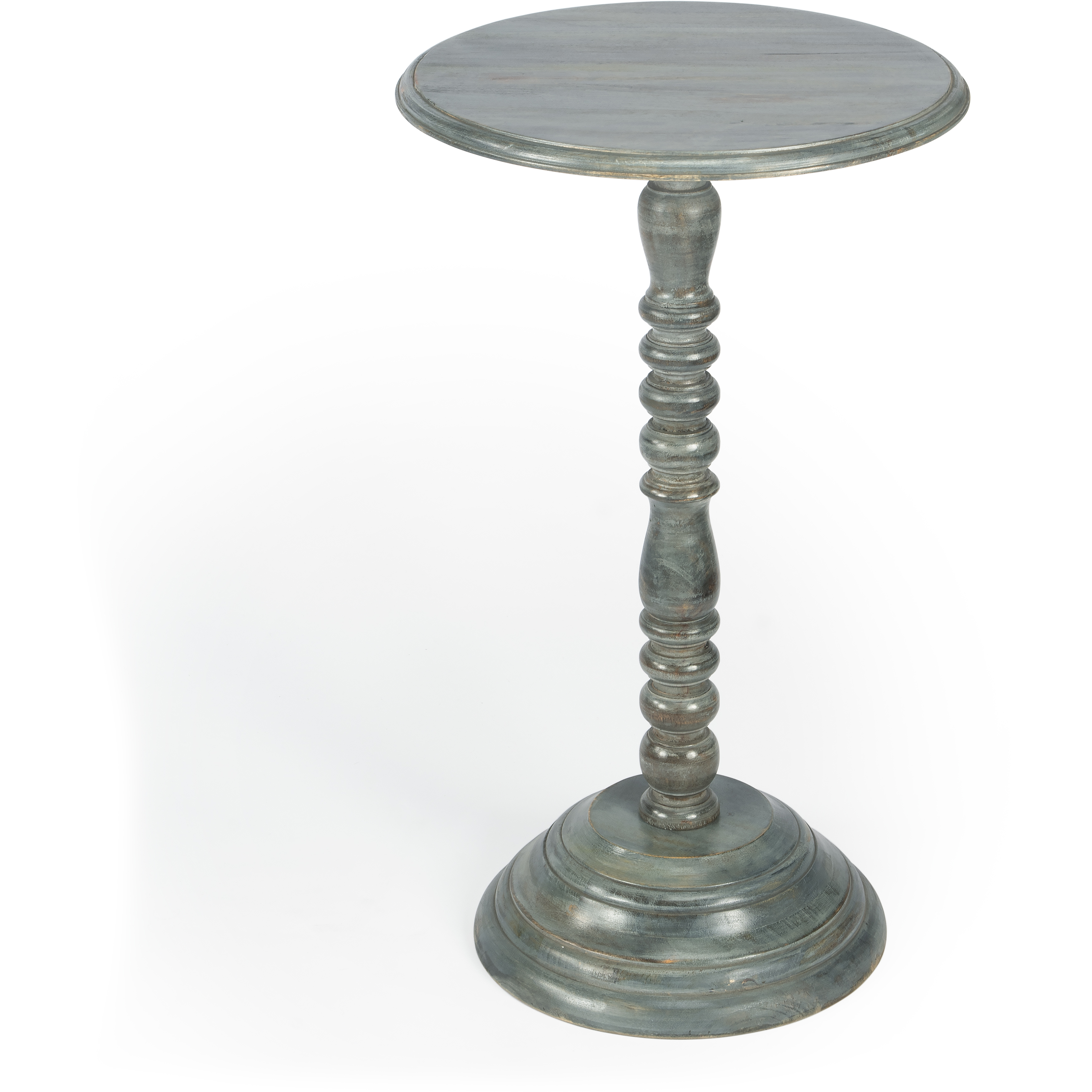 Dani Round 27 X 16 inch Artifacts Accent Table, Pedestal