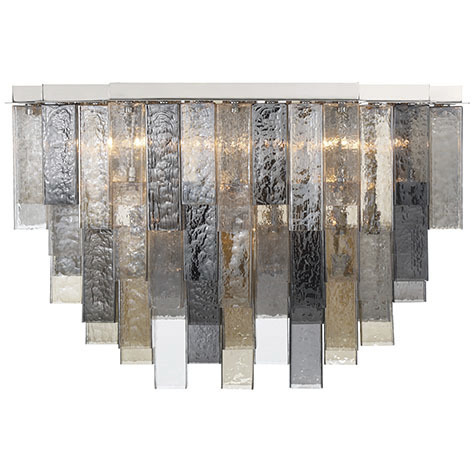 Altesa 23 Light 20 inch Chrome Flush Mount Ceiling Light