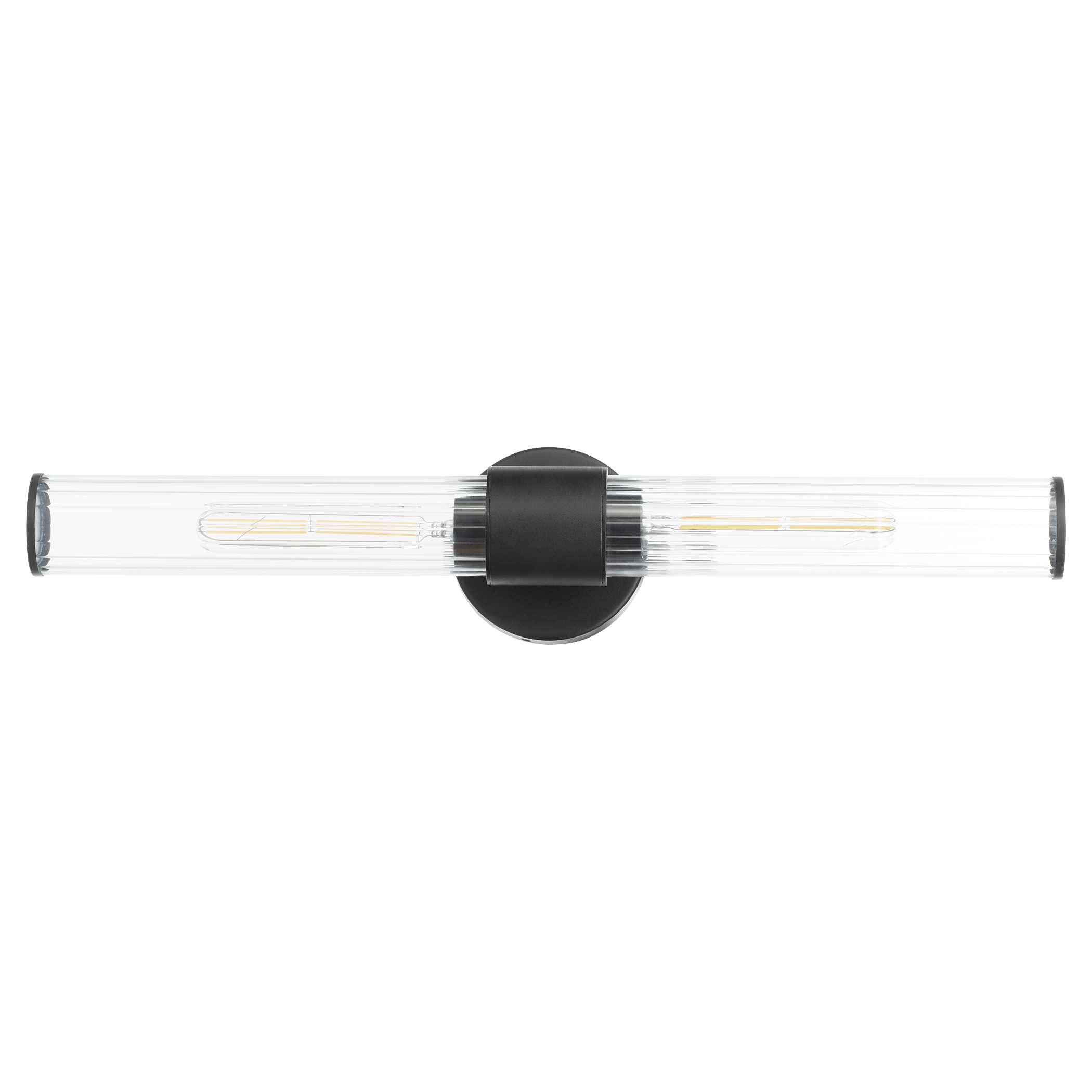 Fuze 2 Light 4.5 inch Textured Black Outdoor Wall Mount