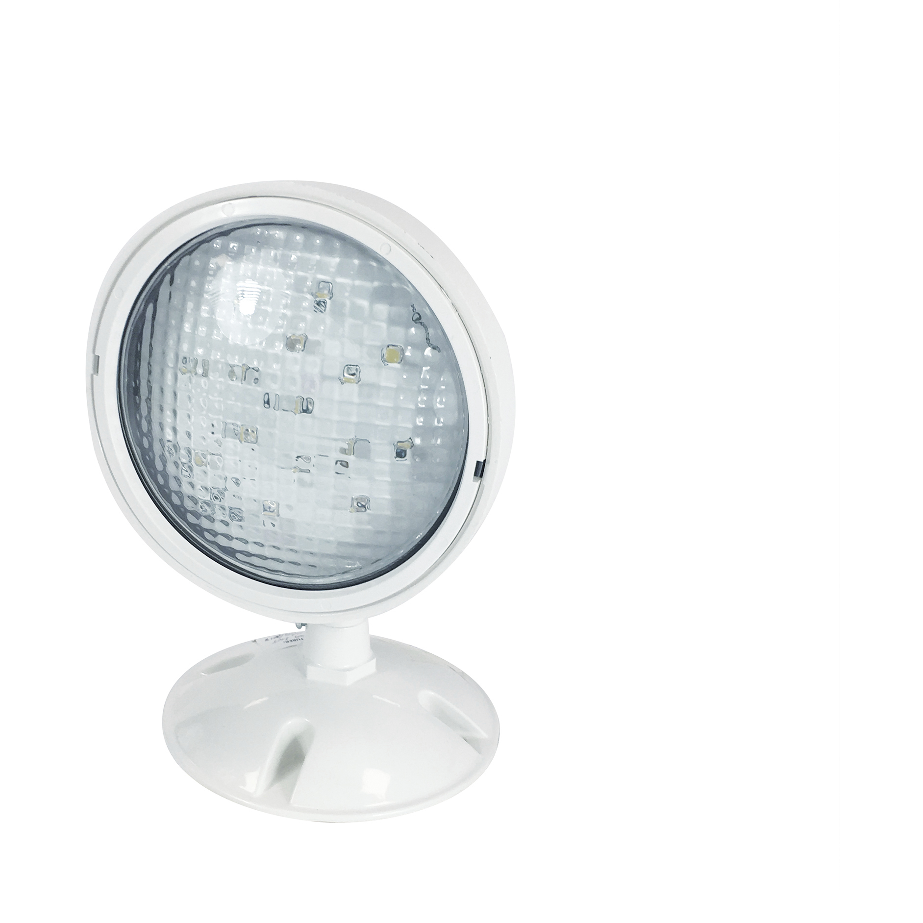 Aaliyah 1 Light White Exit / Emergency Ceiling Light
