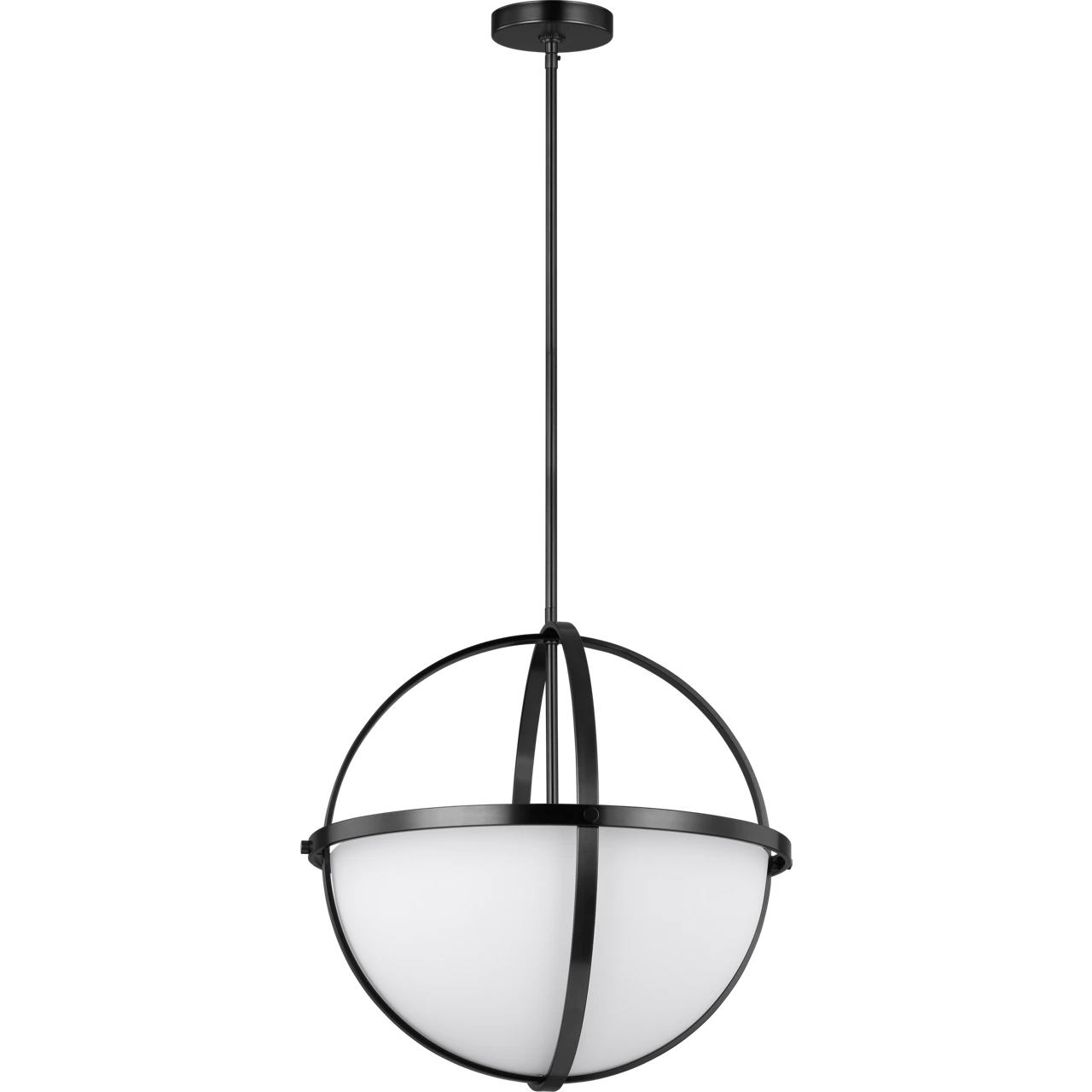 Alturas 3 Light 19 inch Midnight Black Pendant Ceiling Light