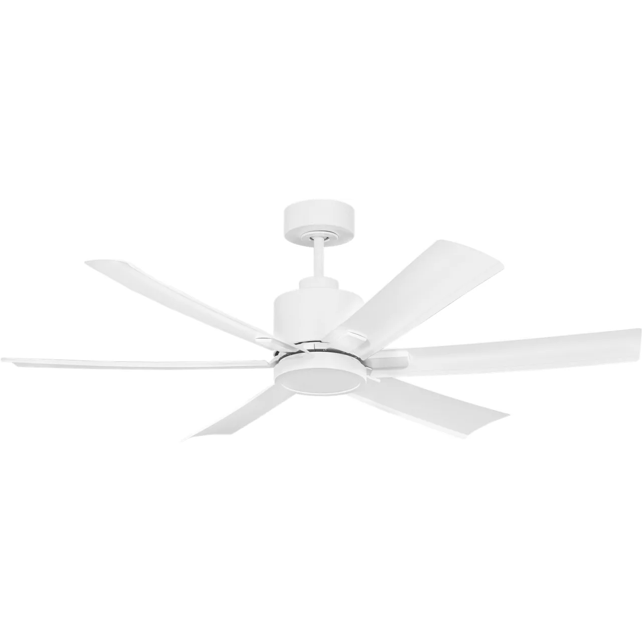 Flera Smart 52 LED 52 inch Matte White with Matte White ABS Blades Ceiling Fan