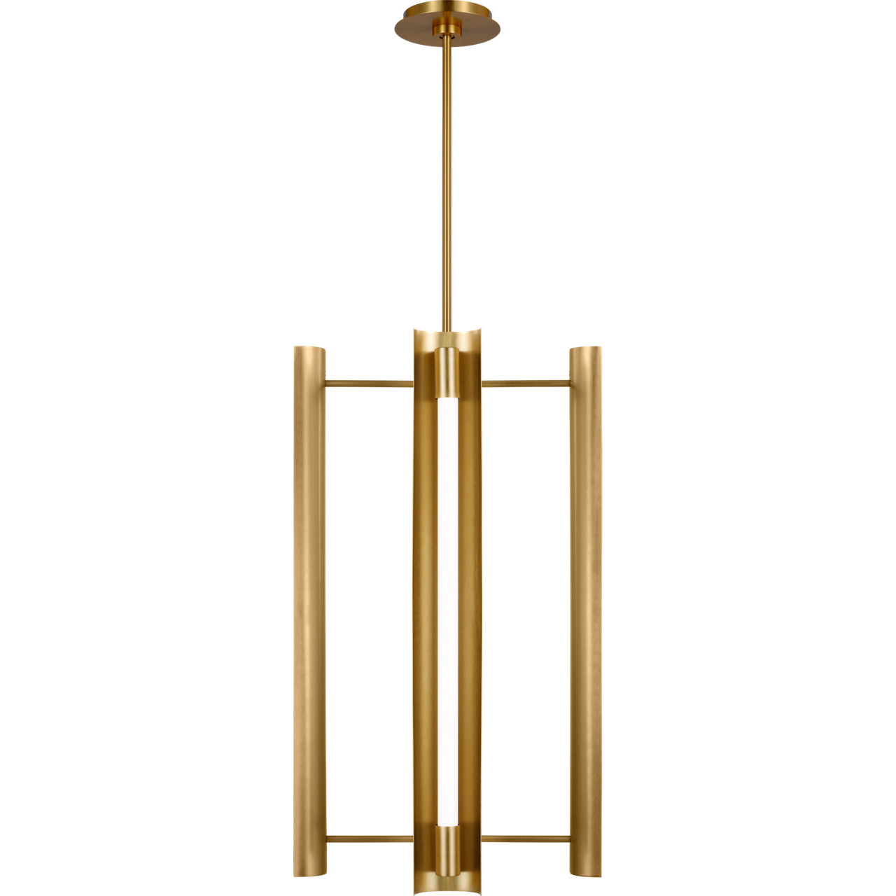 Kelly by Kelly Wearstler Carson LED 16.13 inch Burnished Brass Pendant Ceiling Light