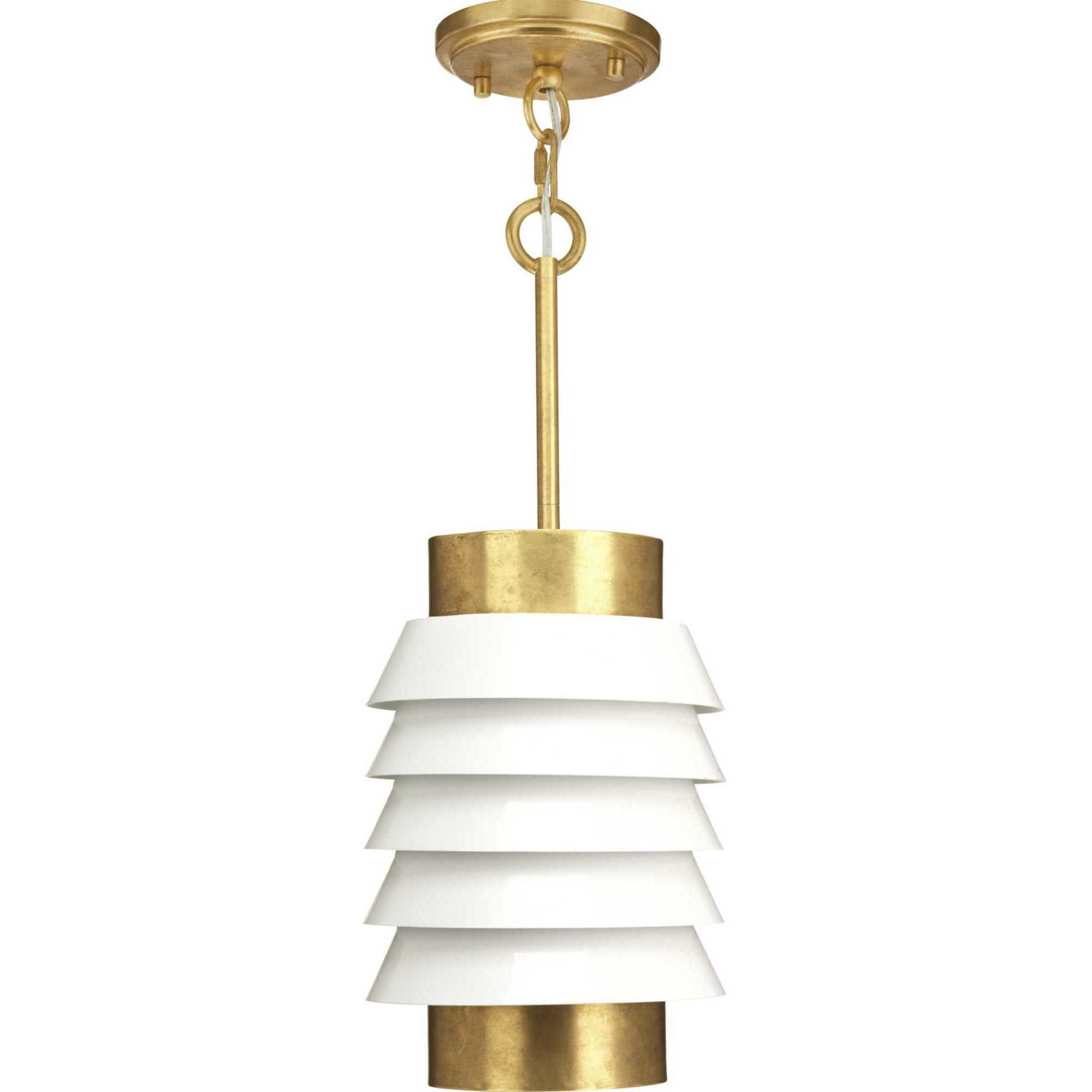 Railay Beach 1 Light 8 inch Brushed Brass Pendant Ceiling Light, Design Series