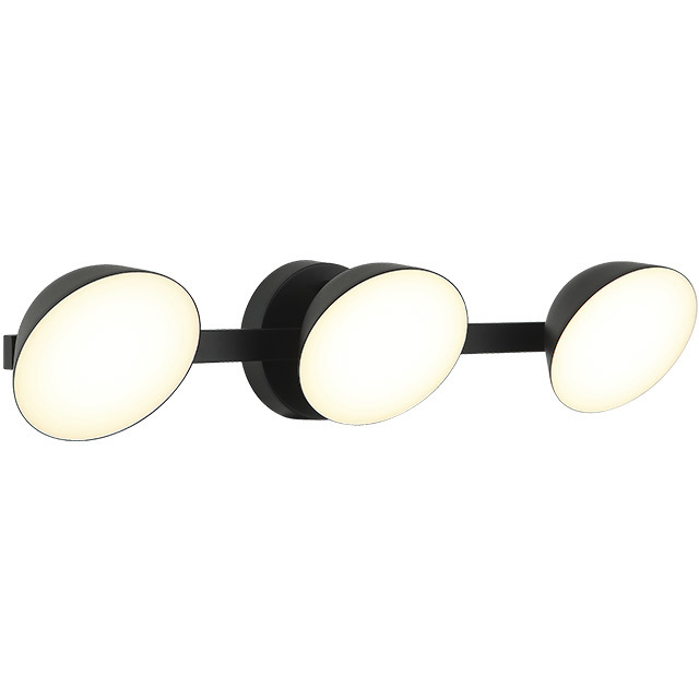 Emerson LED 26 inch Matte Black Wall Sconce Wall Light