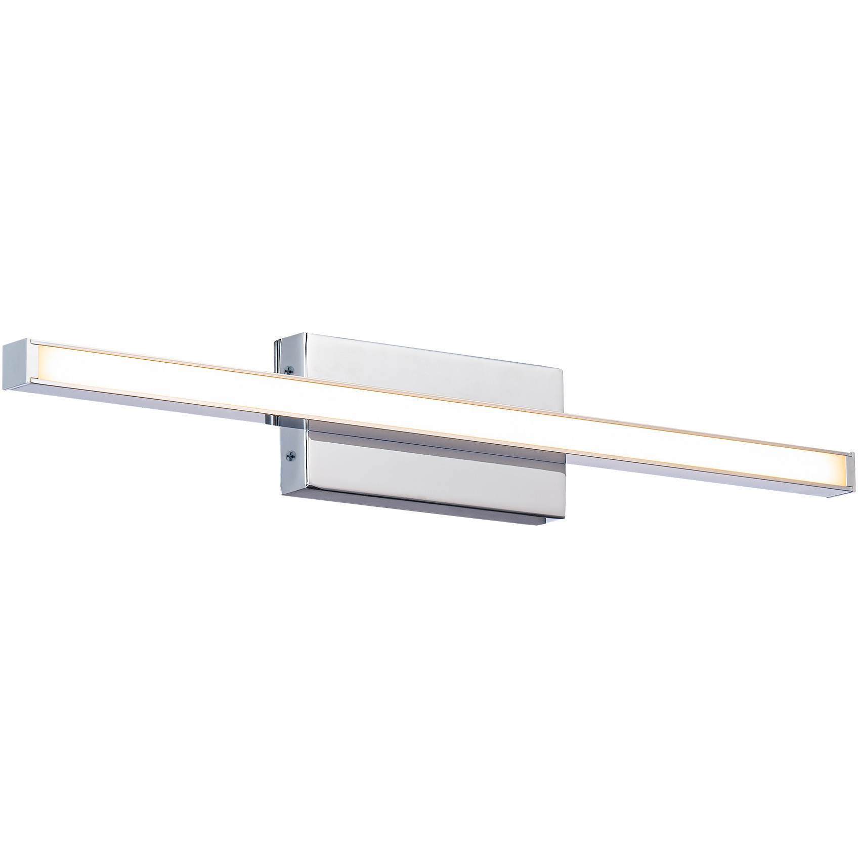 Parallax LED 18 inch Chrome Bath Vanity & Wall Light, dweLED