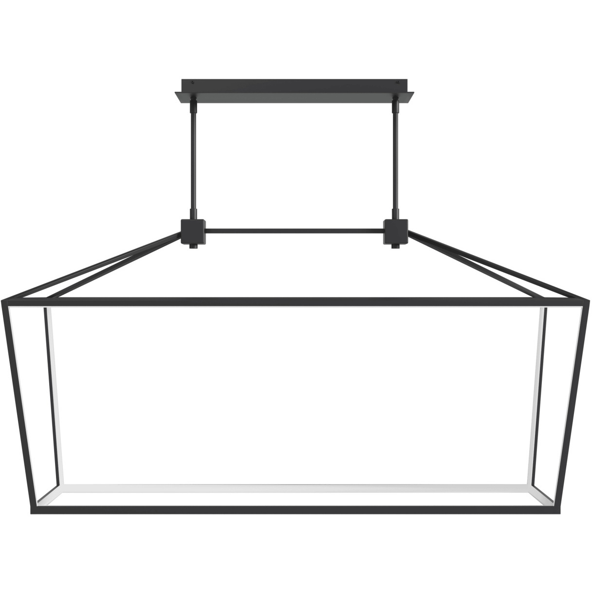 Park Ave. LED 17 inch Black Pendant Ceiling Light