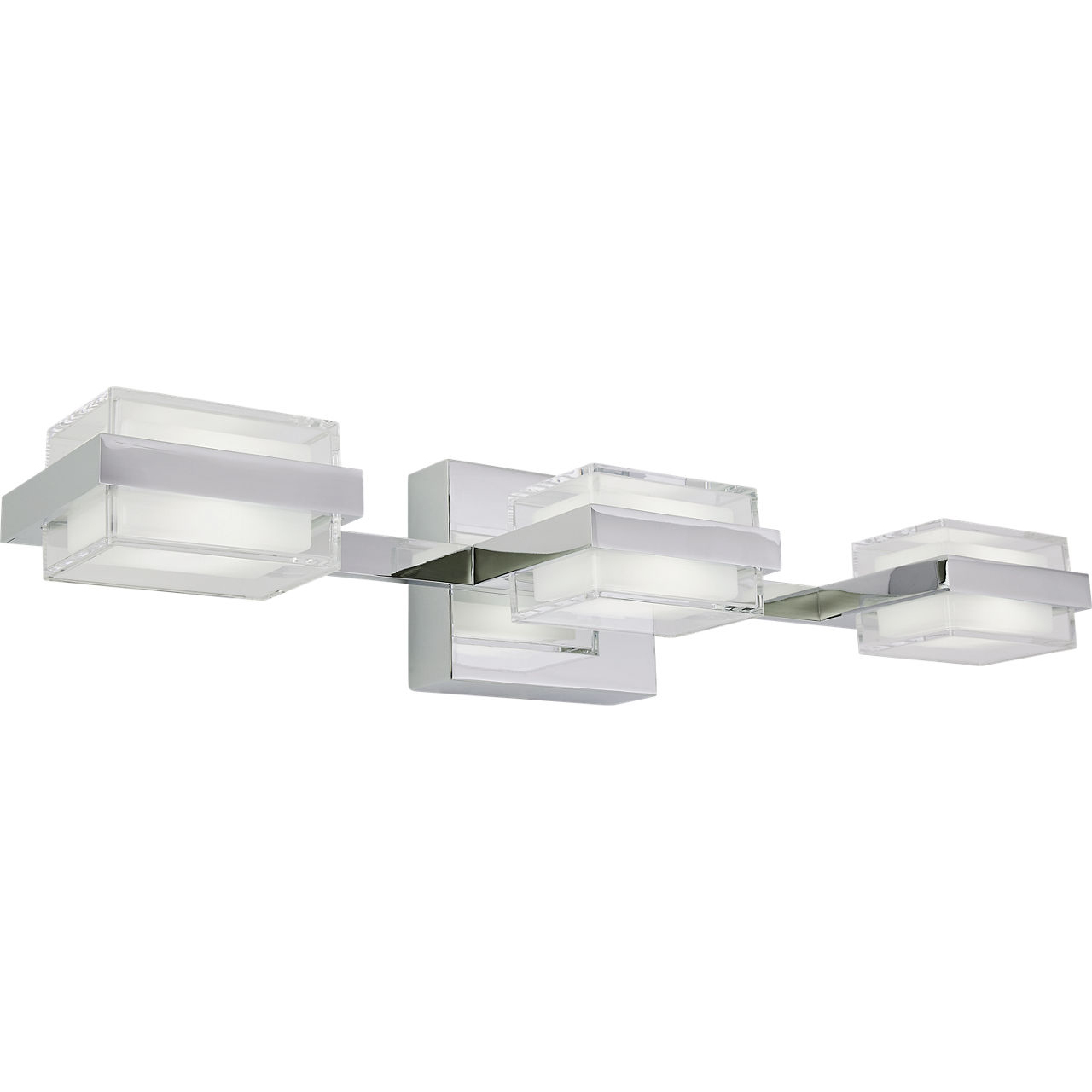 Sean Lavin Kamden LED 22.5 inch Chrome Bath Light Wall Light in LED 90 CRI 3000K 277V, 3-Lite Shallow, Integrated LED