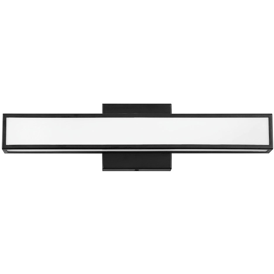 Alto LED 18 inch Black Vanity Light Wall Light, Vertical