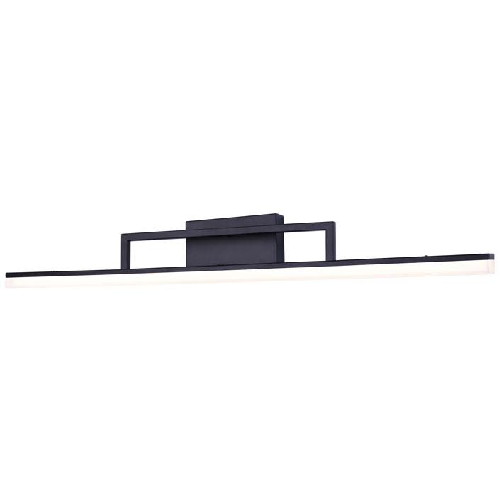 Caysen LED 36 inch Black Vanity Light Wall Light