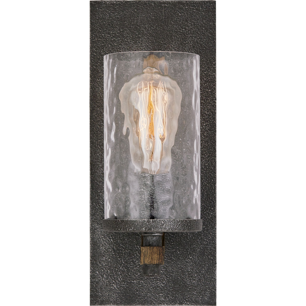 Sean Lavin Angelo 1 Light 5.5 inch Distressed Weathered Oak / Slate Grey Metal Sconce Wall Light
