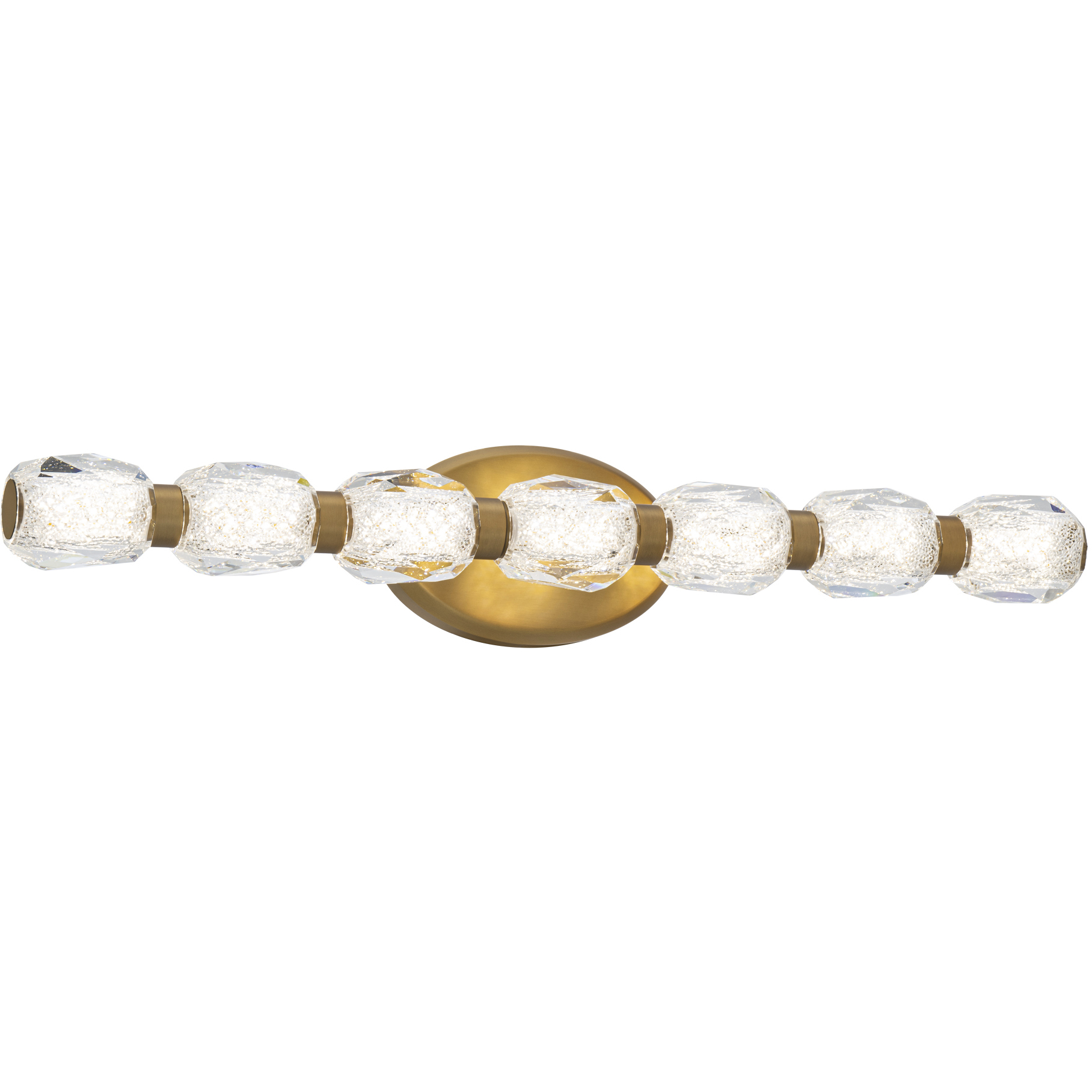 Forever Seduction LED 25 inch Aged Brass Bath Vanity & Wall Light