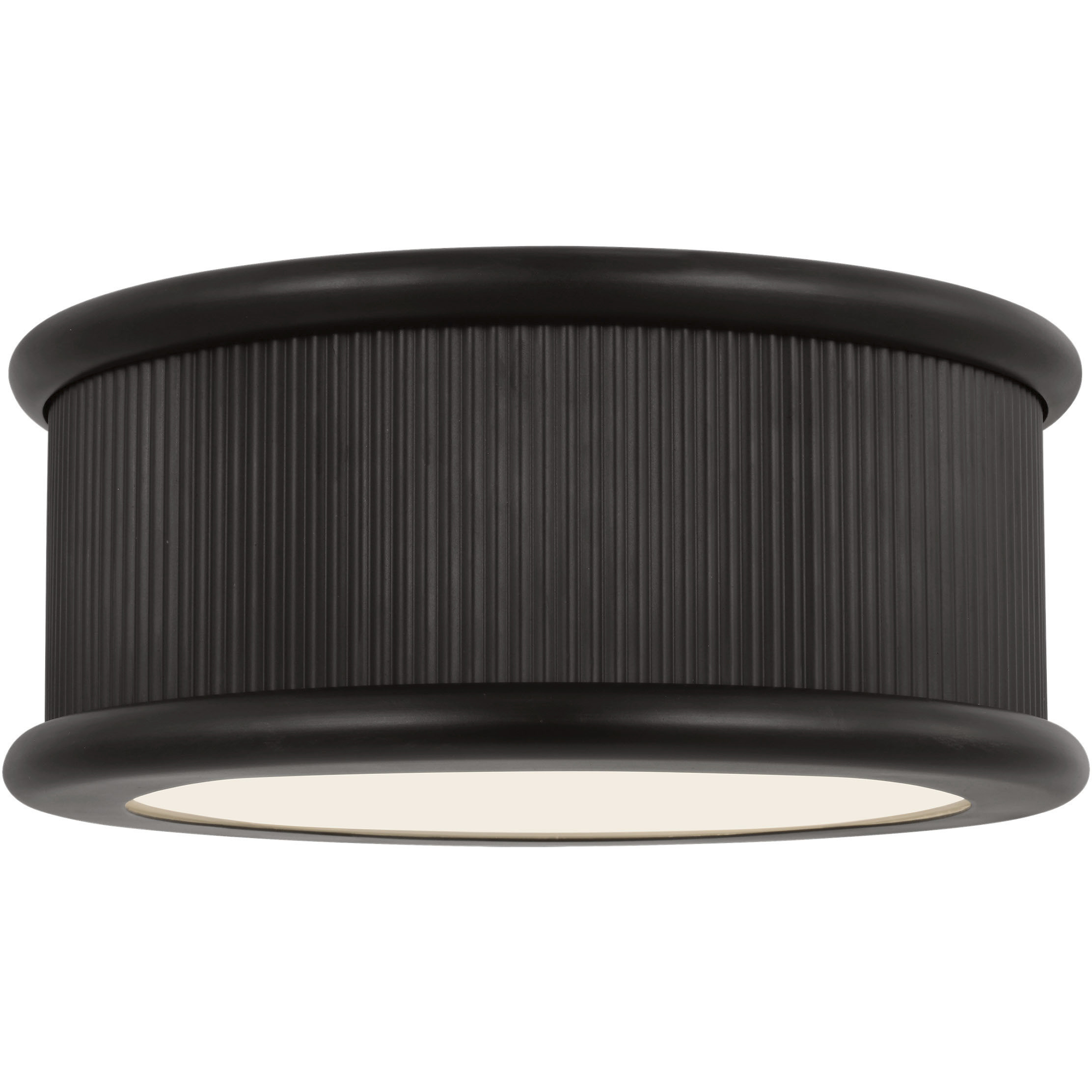 Paloma Contreras Ritz 3 Light 14 inch Aged Iron Flush Mount Ceiling Light