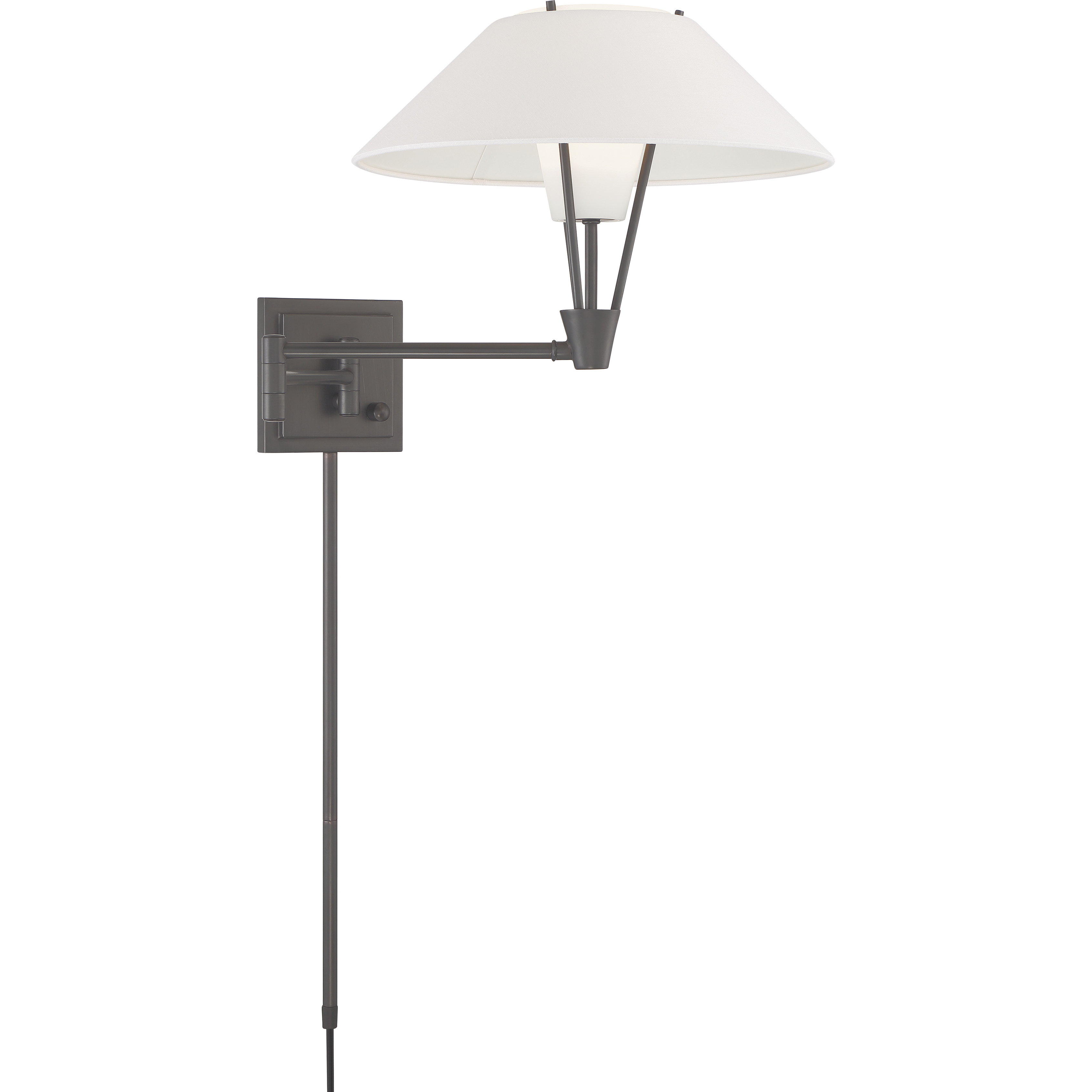 Cody 26.56 inch 40 watt Oil Rubbed Bronze Swingarm Sconce Wall Light