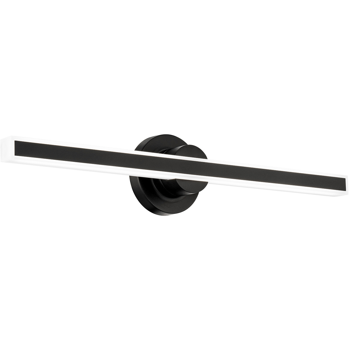 Bastone LED 26 inch Black Bath Vanity & Wall Light in 2700K, dweLED