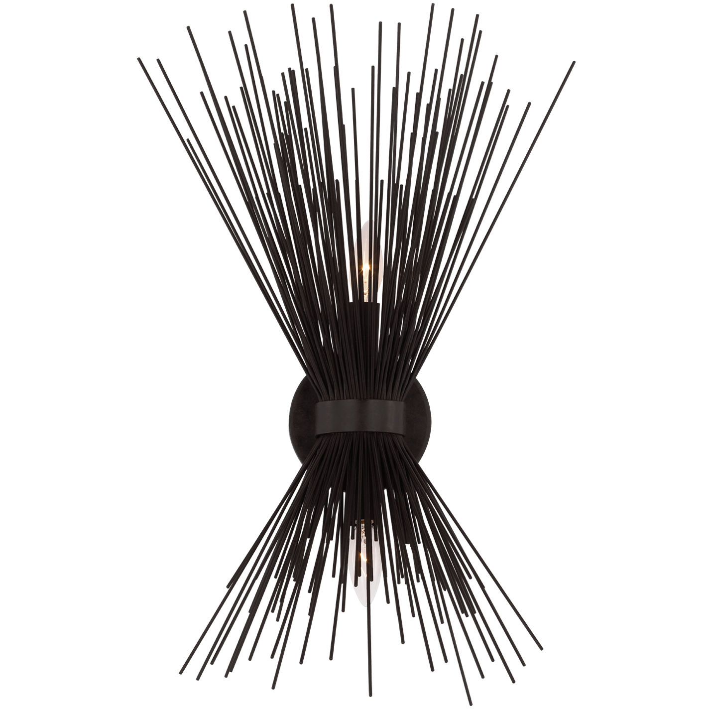 Kelly Wearstler Strada LED 8 inch Aged Iron Sconce Wall Light, Medium