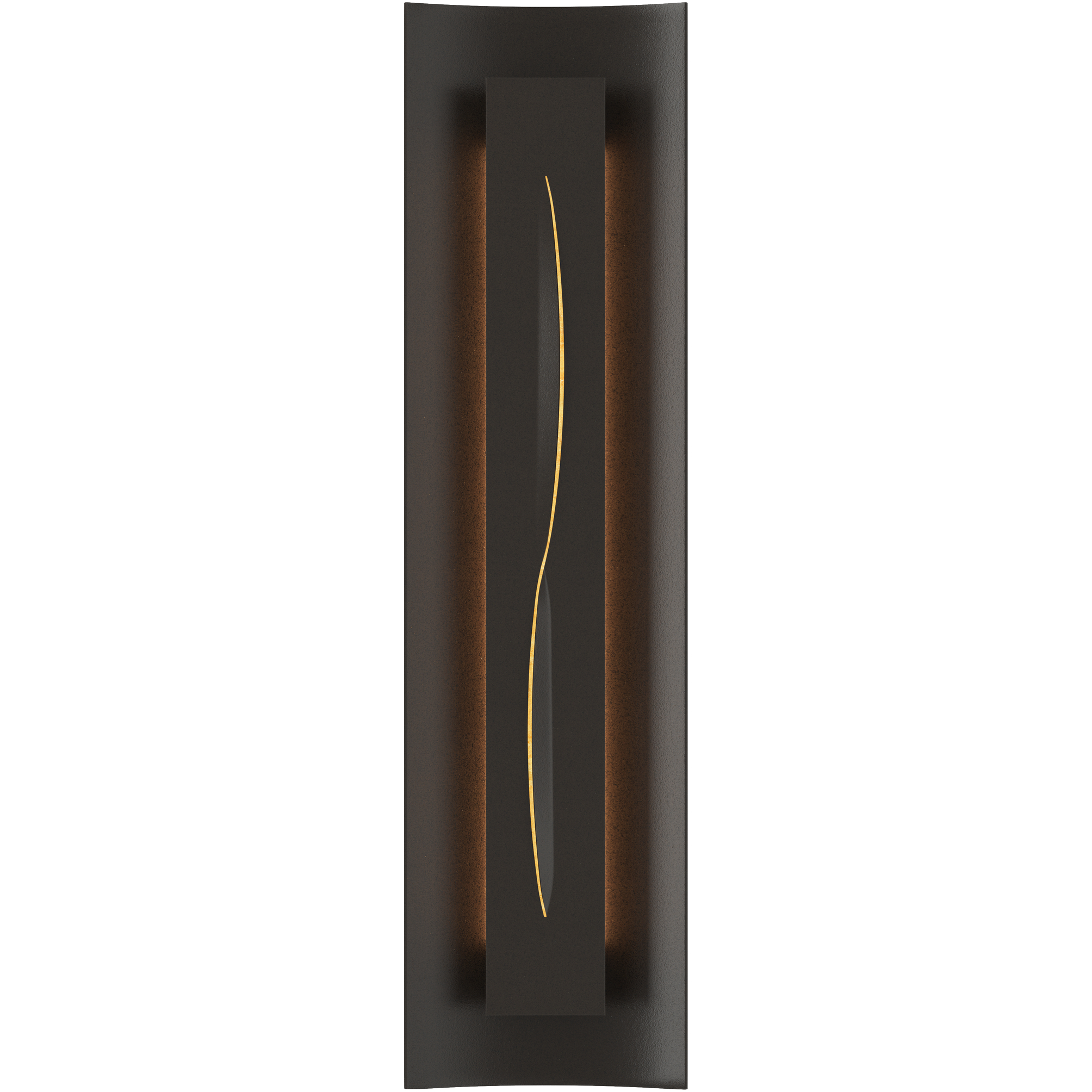 Gallery 3 Light 7.1 inch Oil Rubbed Bronze ADA Sconce Wall Light in Amber