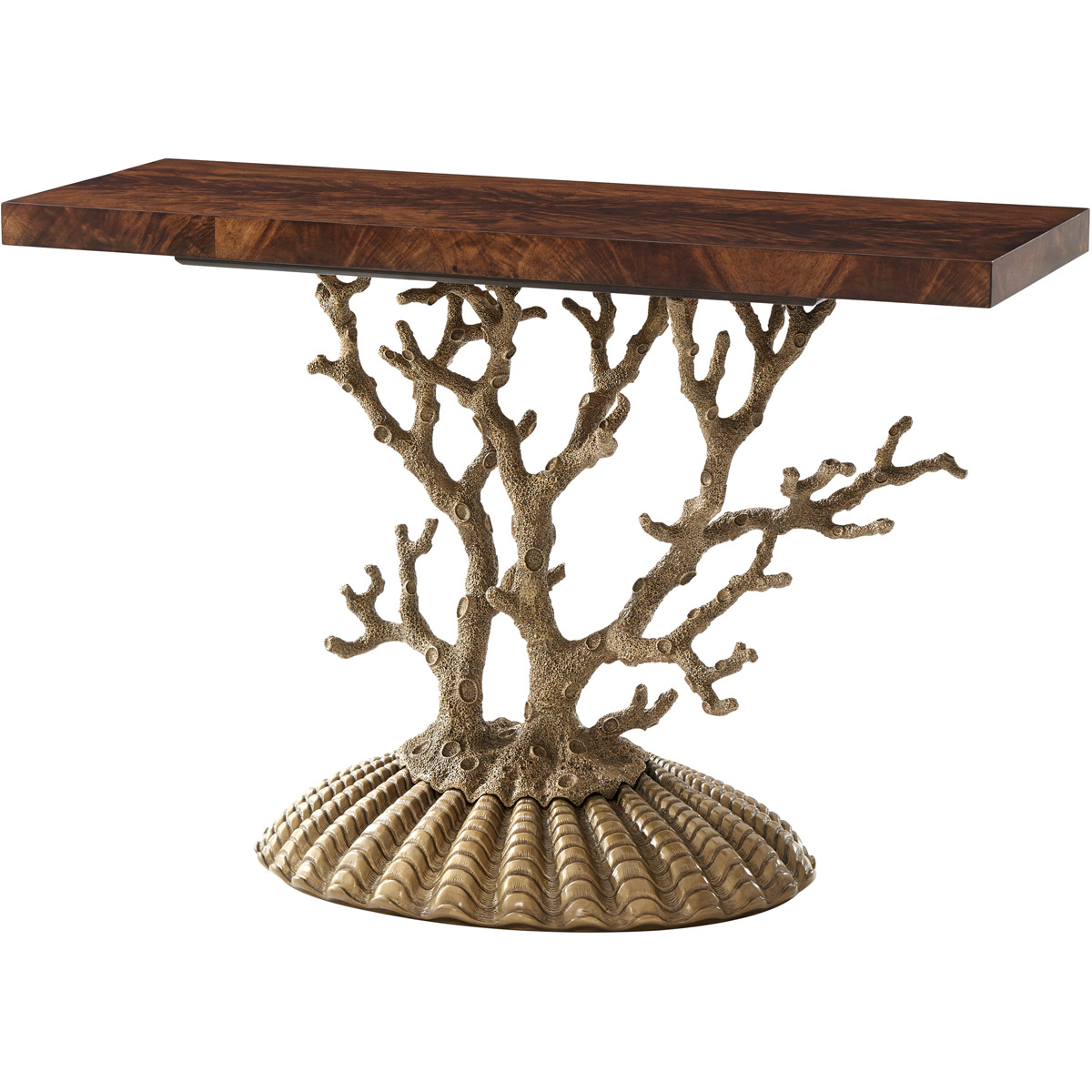 Theodore Alexander 48 X 17 inch Georgian Console Table