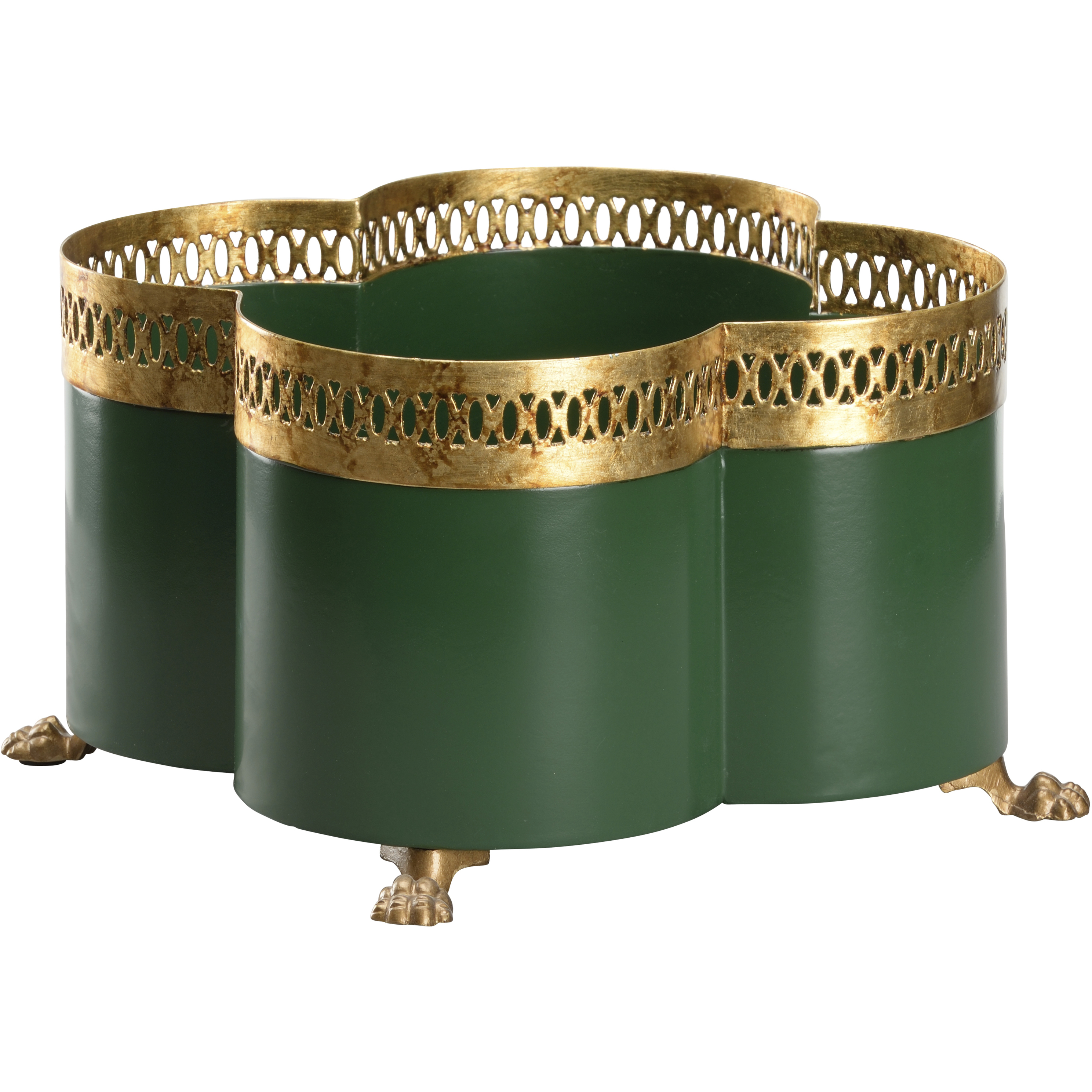 Tracery 9.5 X 6.5 inch Cachepot, Small