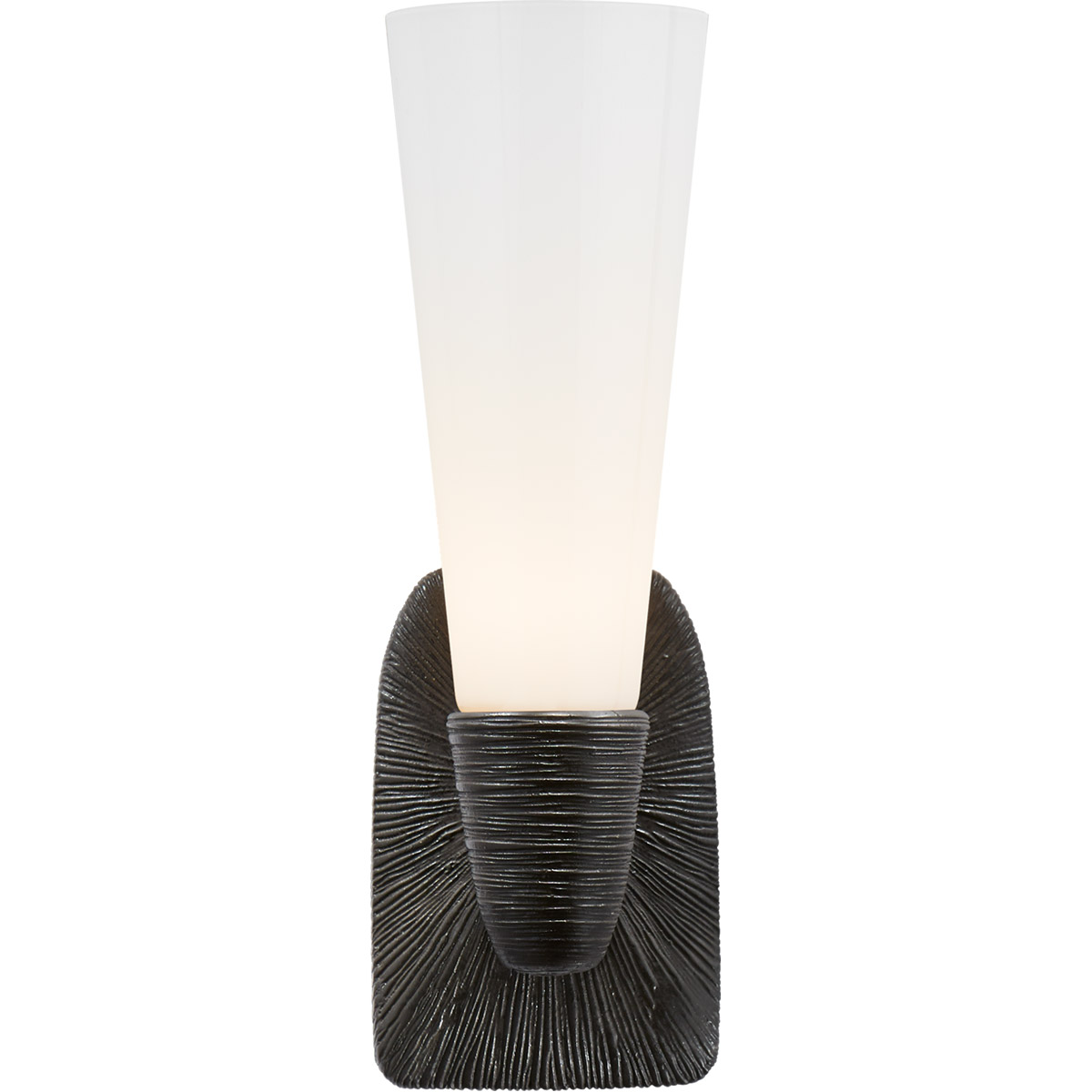 Kelly Wearstler Utopia 1 Light 4.75 inch Aged Iron Single Bath Sconce Wall Light, Small