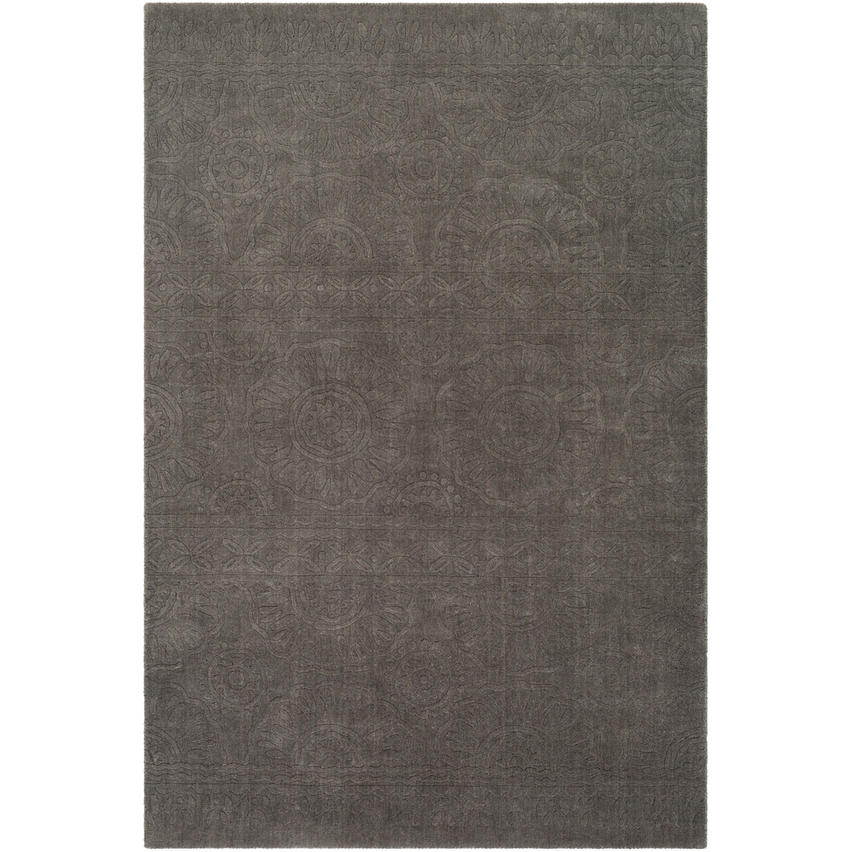 Taraash 96 X 30 inch Charcoal Rugs, Runner