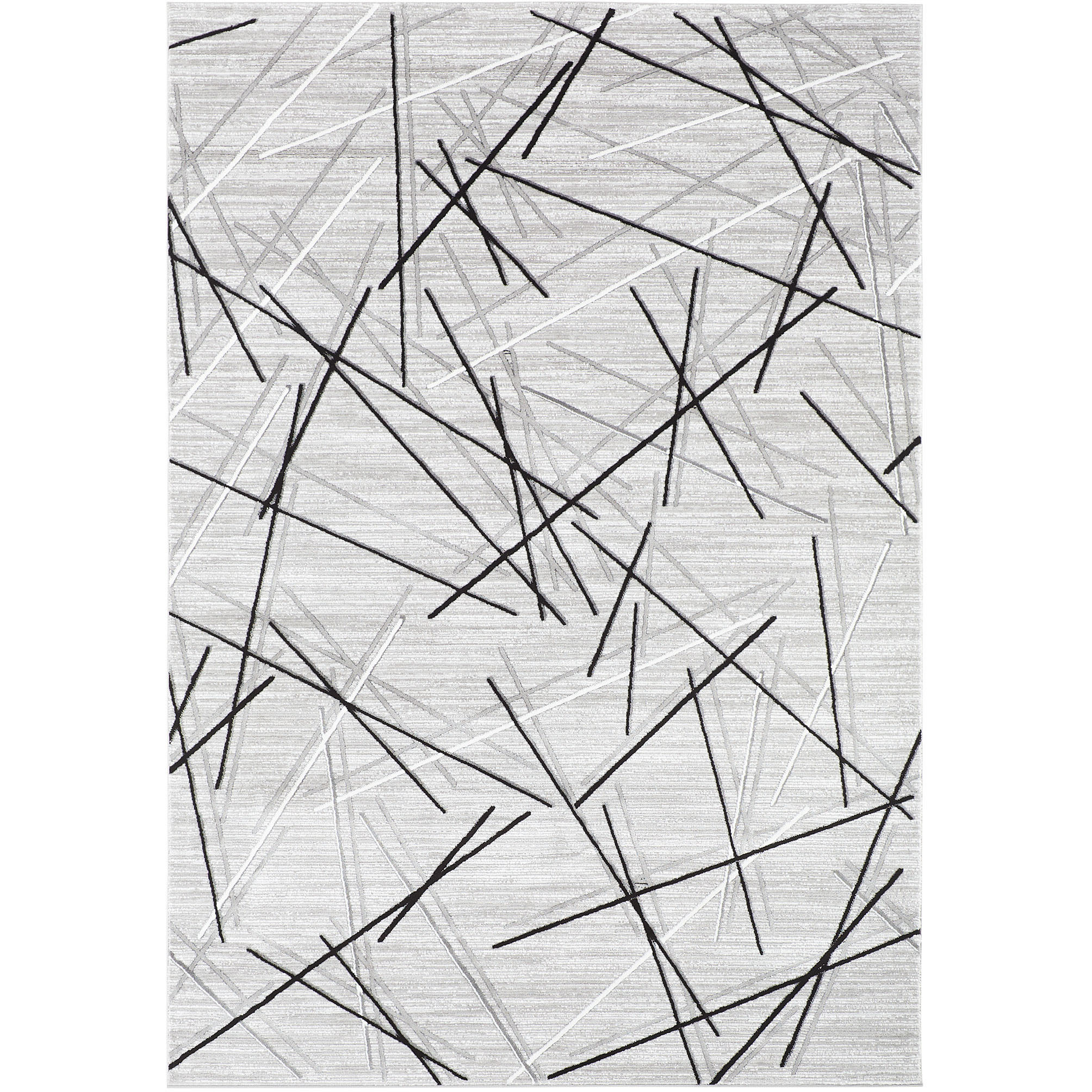 Sesia 130 X 94 inch Light Grey Rug in 8 x 11