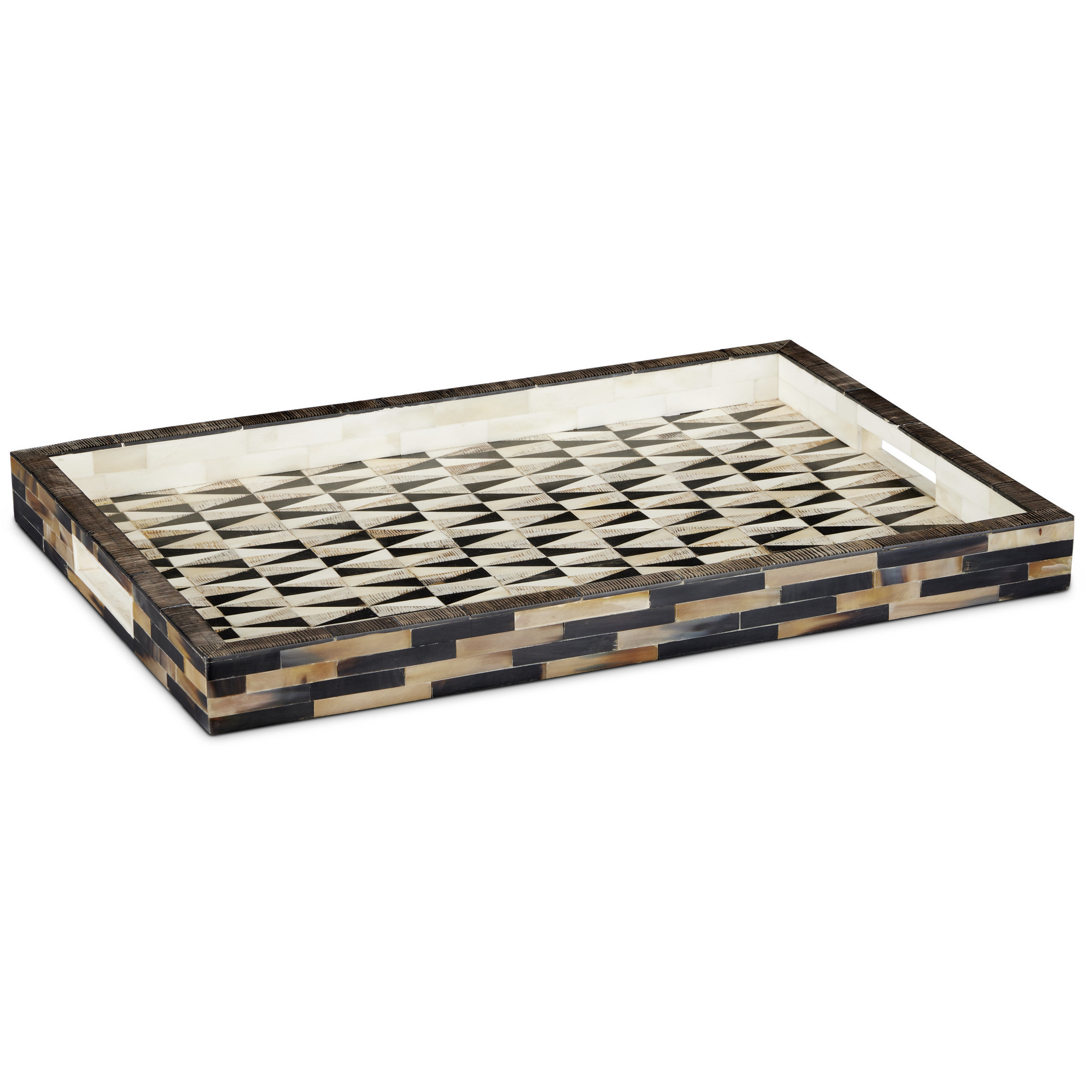 Aldo Natural and Black and White Tray