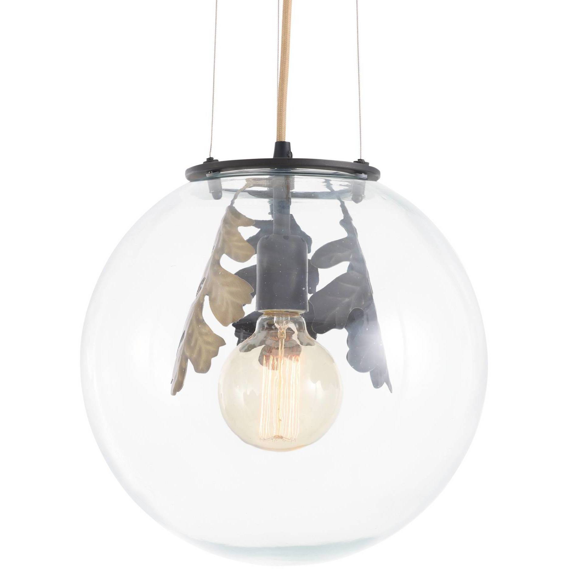 Chene 1 Light 12 inch Bronze Pendant Ceiling Light
