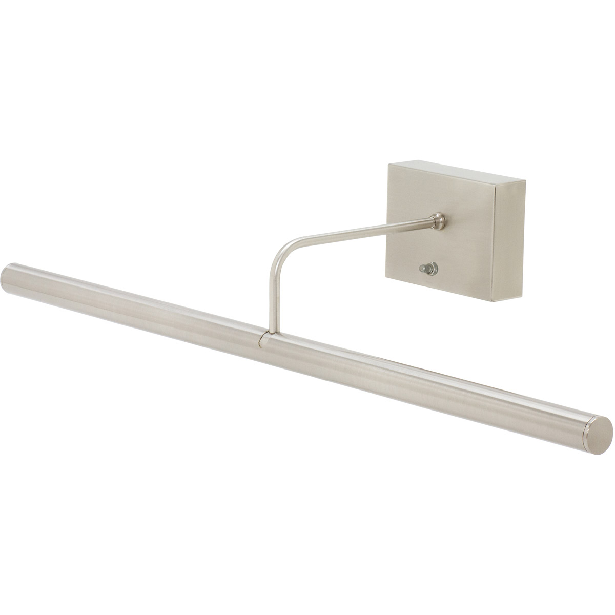 Slim-line 4 watt 24 inch Satin Nickel Picture Light Wall Light, Battery Operated