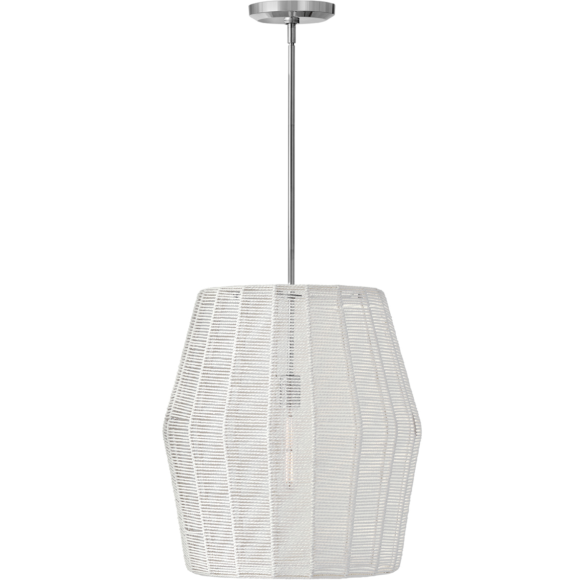 Lisa McDennon Luca 1 Light 20 inch Polished Chrome Indoor Pendant Ceiling Light, Convertible