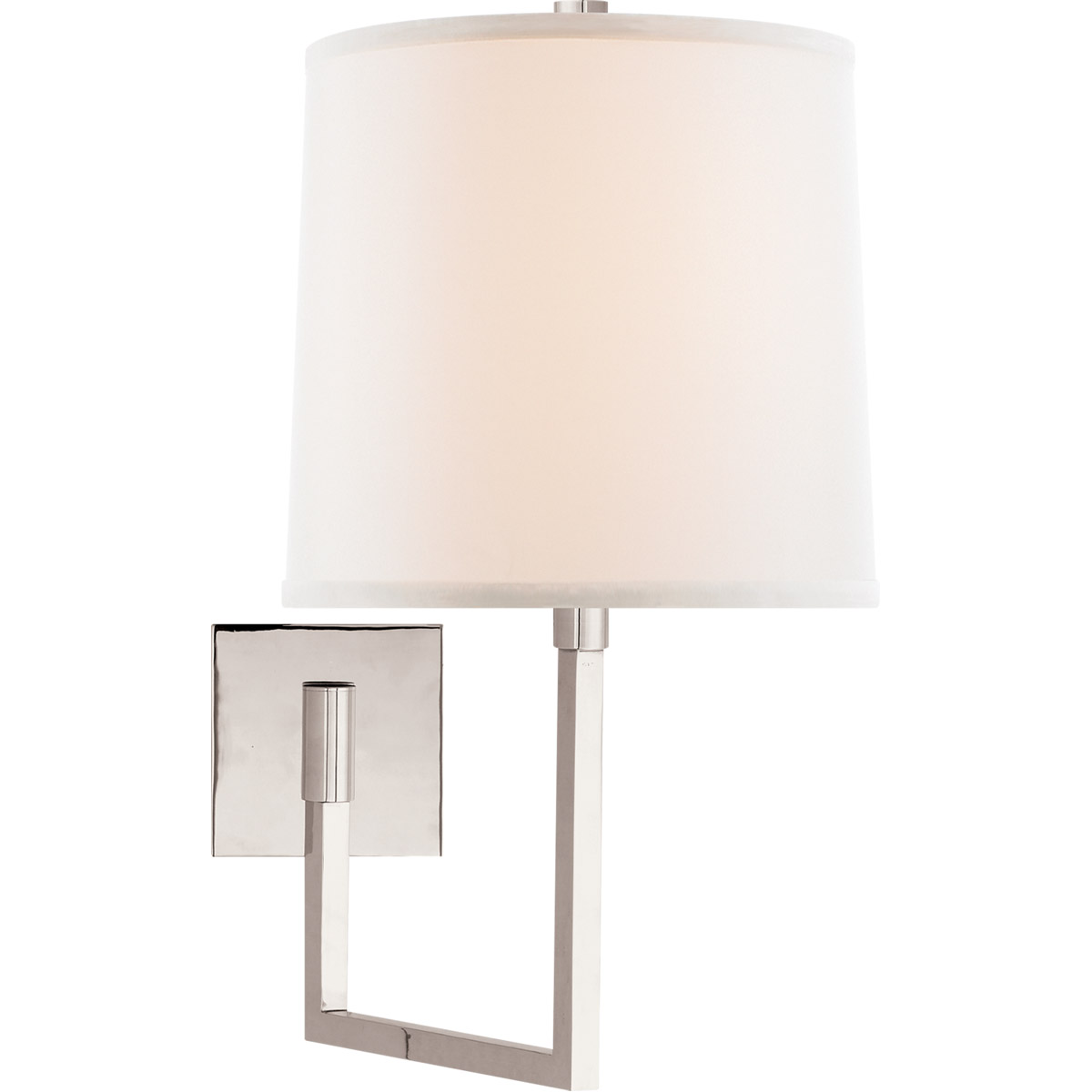 Barbara Barry Aspect 1 Light 10 inch Polished Nickel Articulating Sconce Wall Light, Large